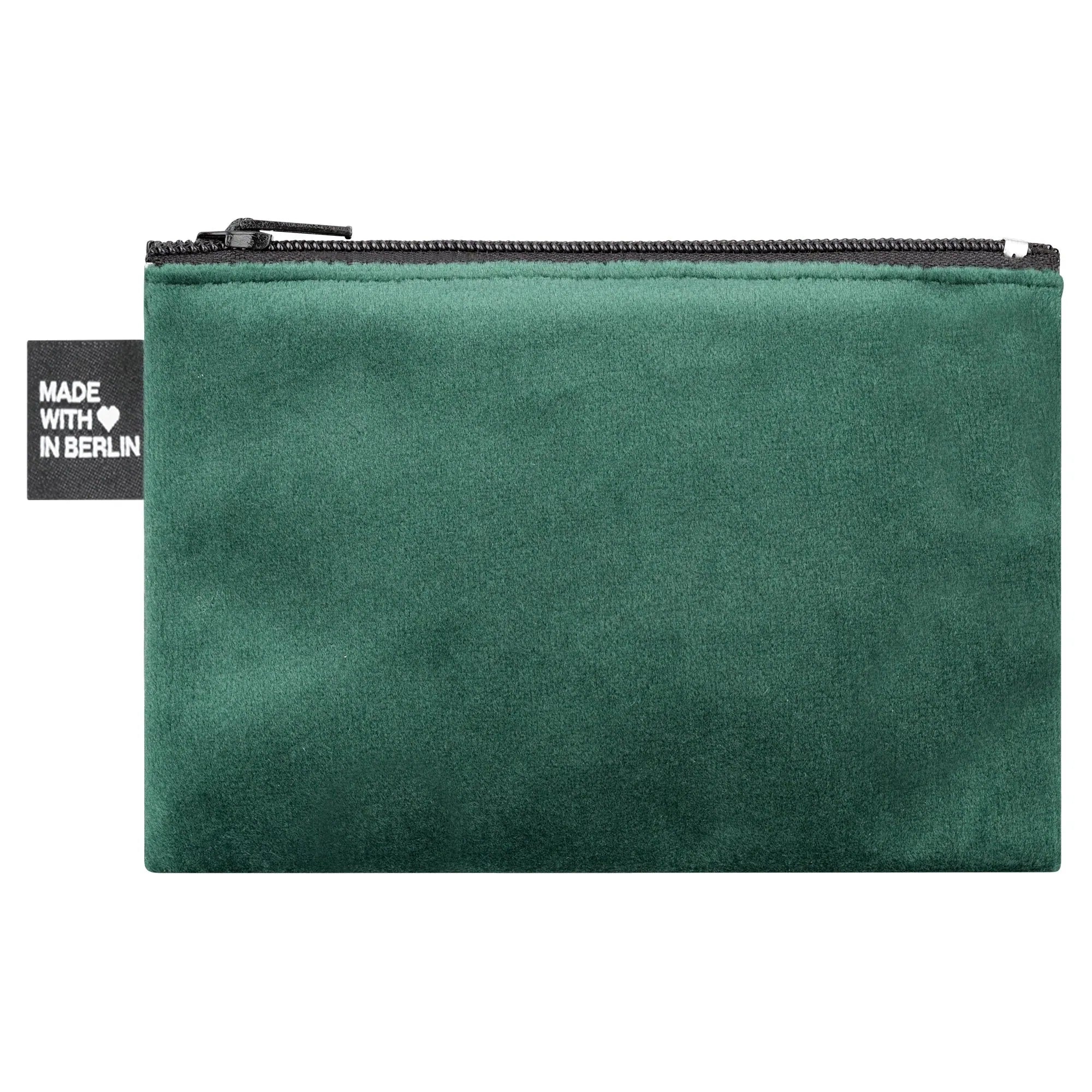 Etui klein, Samt Grün Rückansicht (1) #farbe_Grün