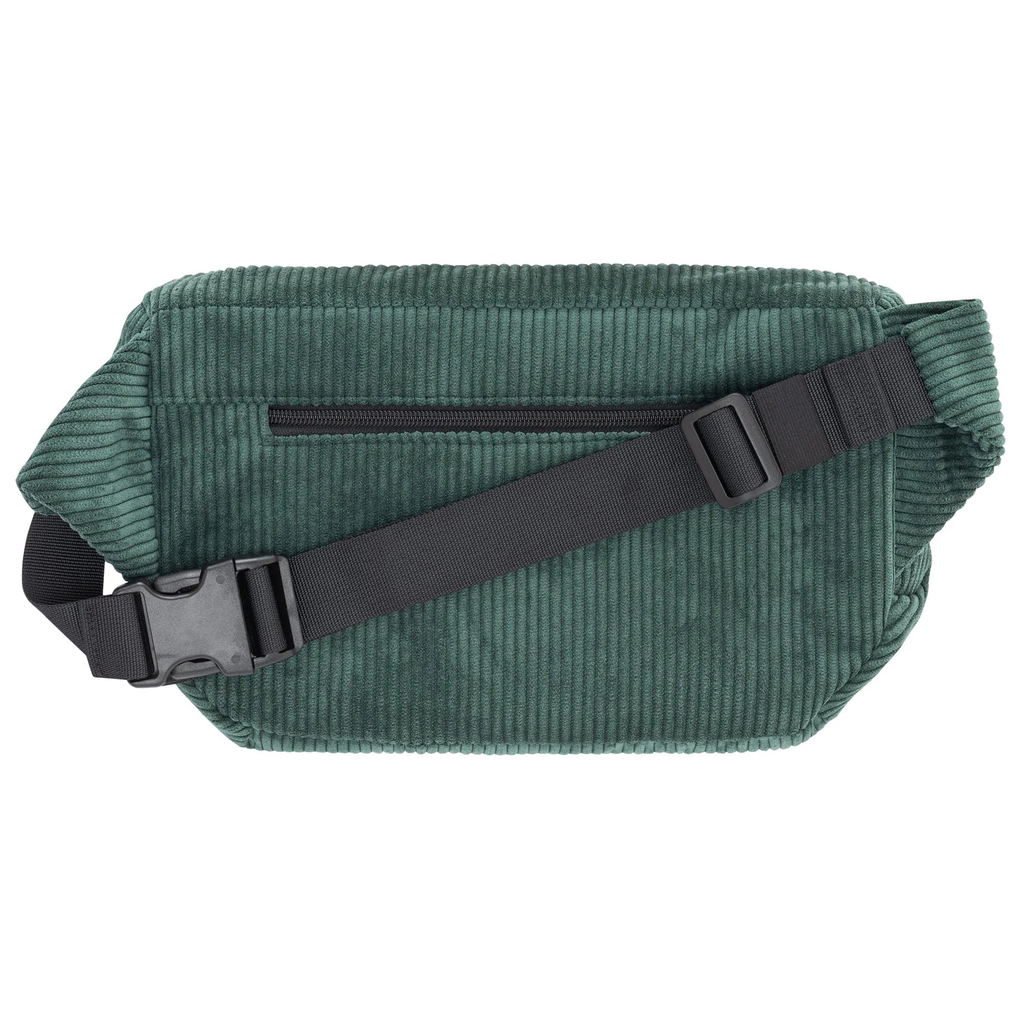 Bauchtasche groß, Cord grün Rückseite (1) #farbe_grün