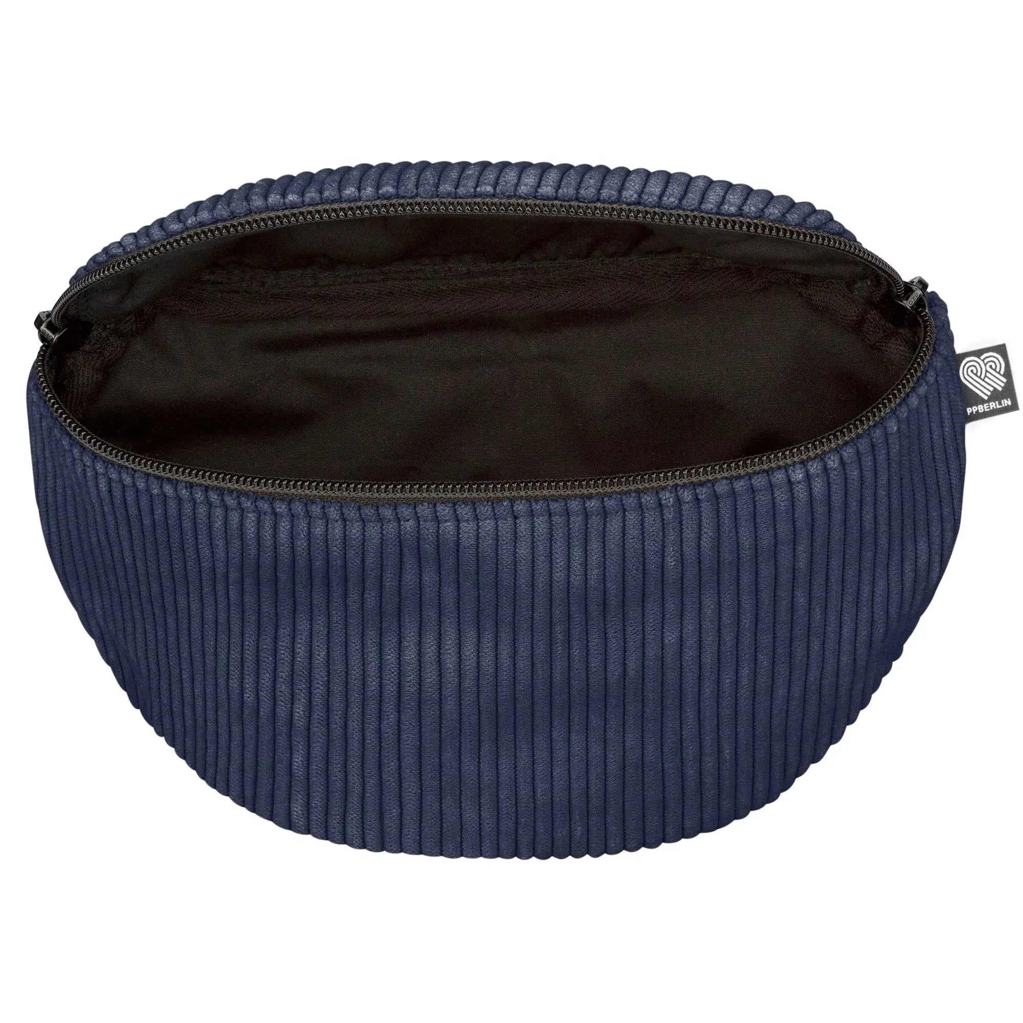Bauchtasche klassisch, Cord Dunkelblau Innenansicht (2) #farbe_Dunkelblau
