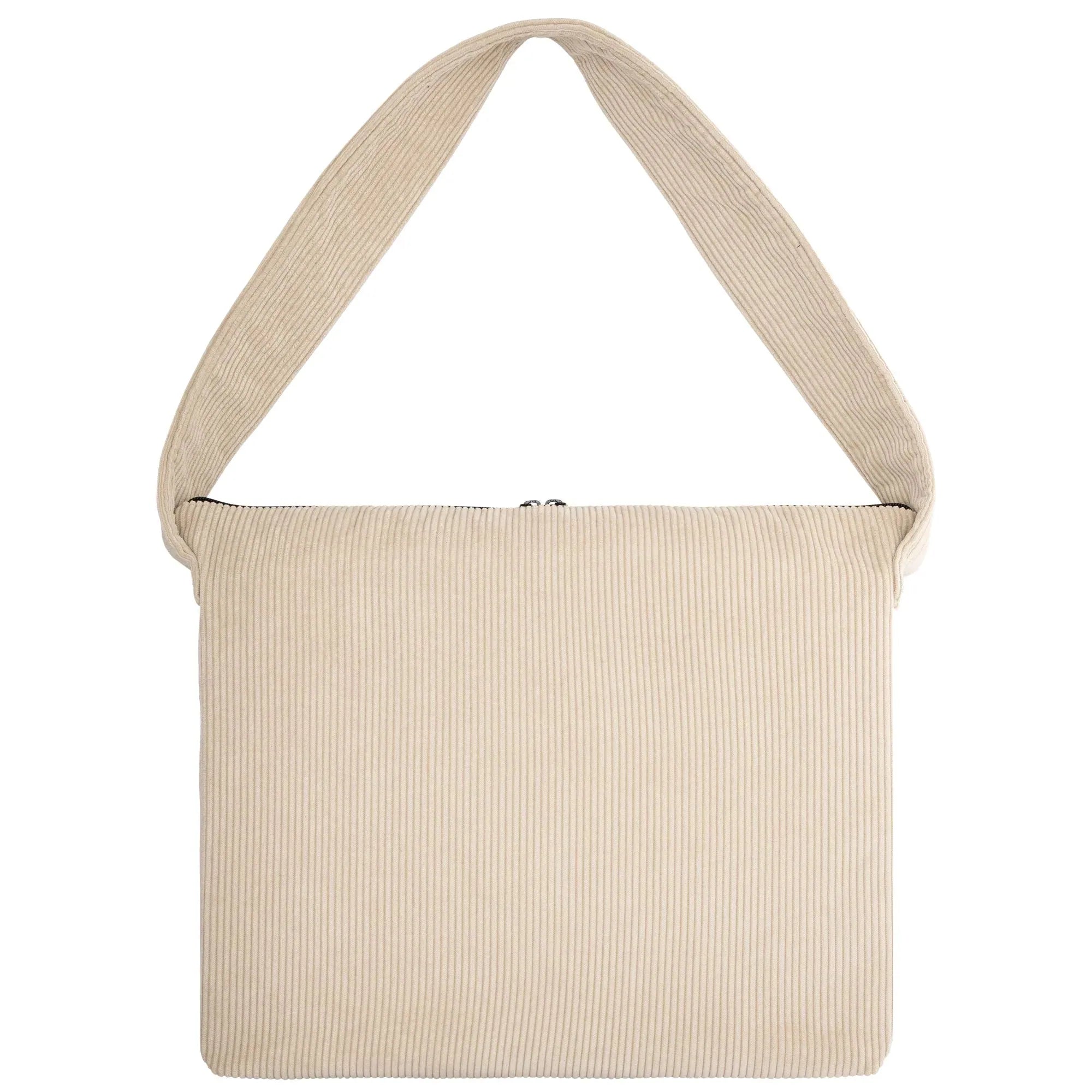 Tragetasche groß Cord Beige Rückansicht (1) #farbe_Beige
