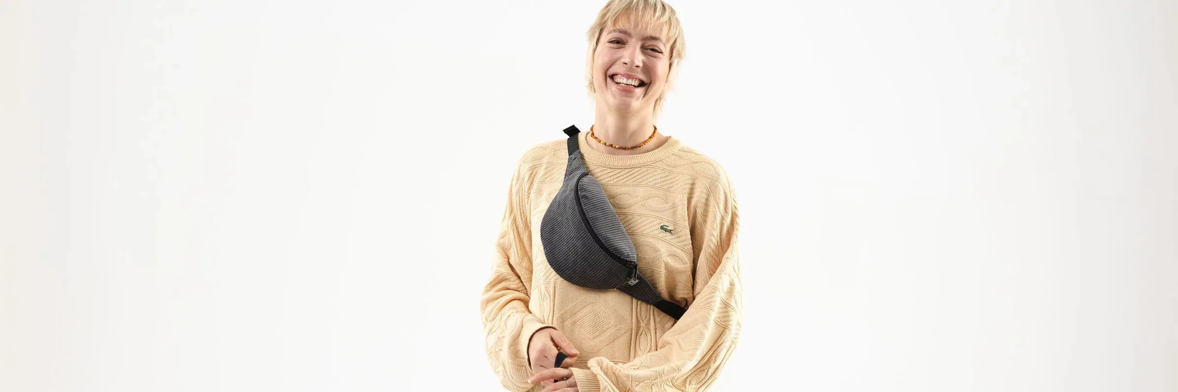 Bauchtasche Grau