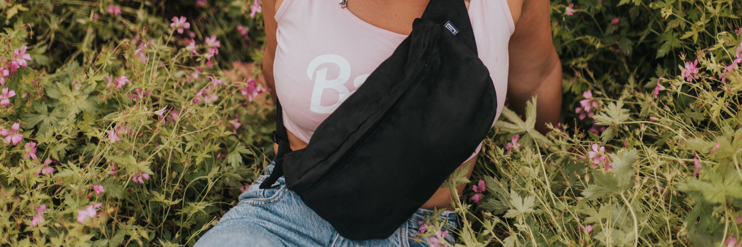 Bauchtasche Kunstwildleder