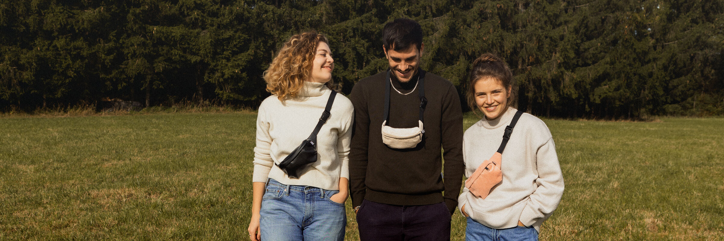 Bauchtasche Eckig klein