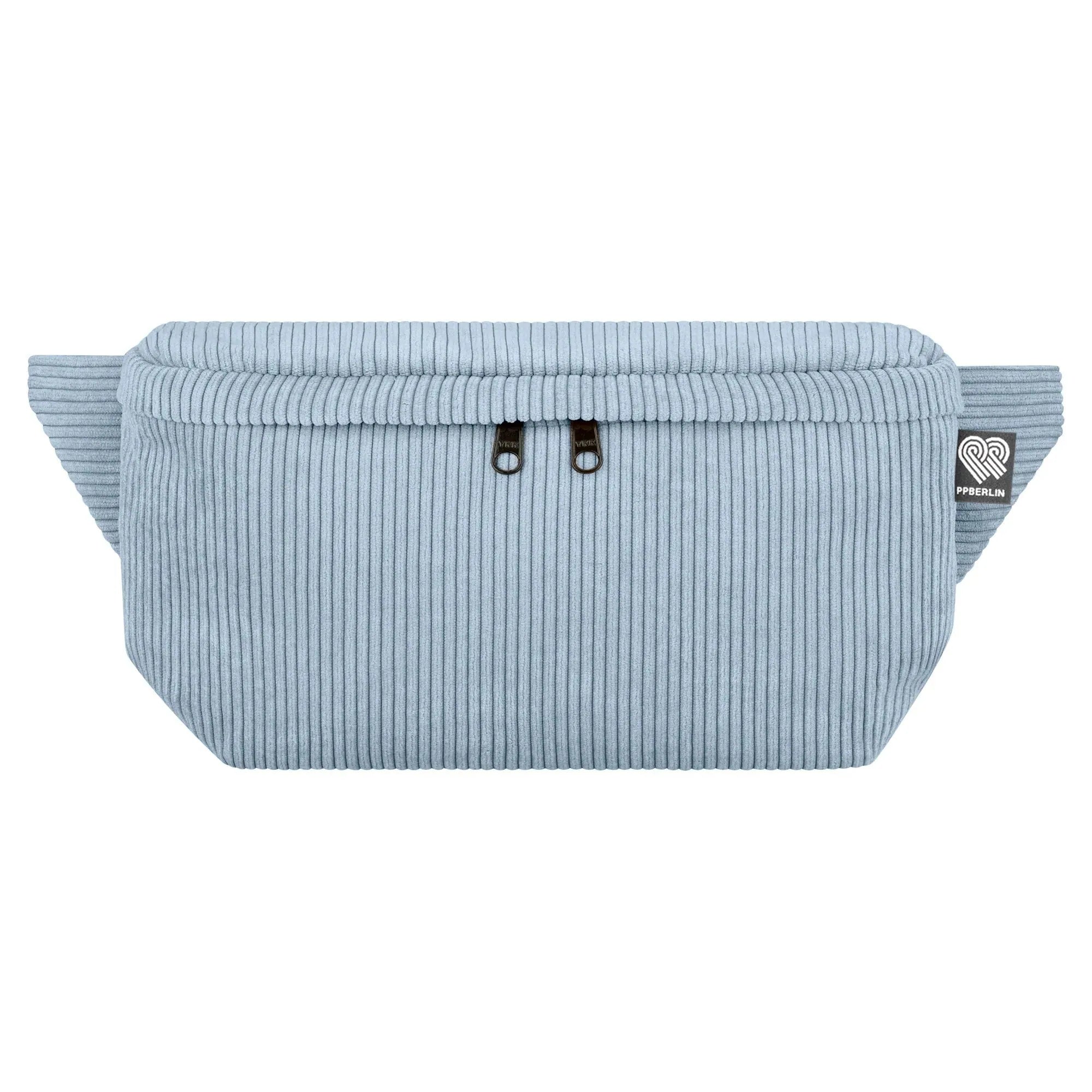 Bauchtasche groß, Cord hellblau Vorderseite (0)  #farbe_hellblau
