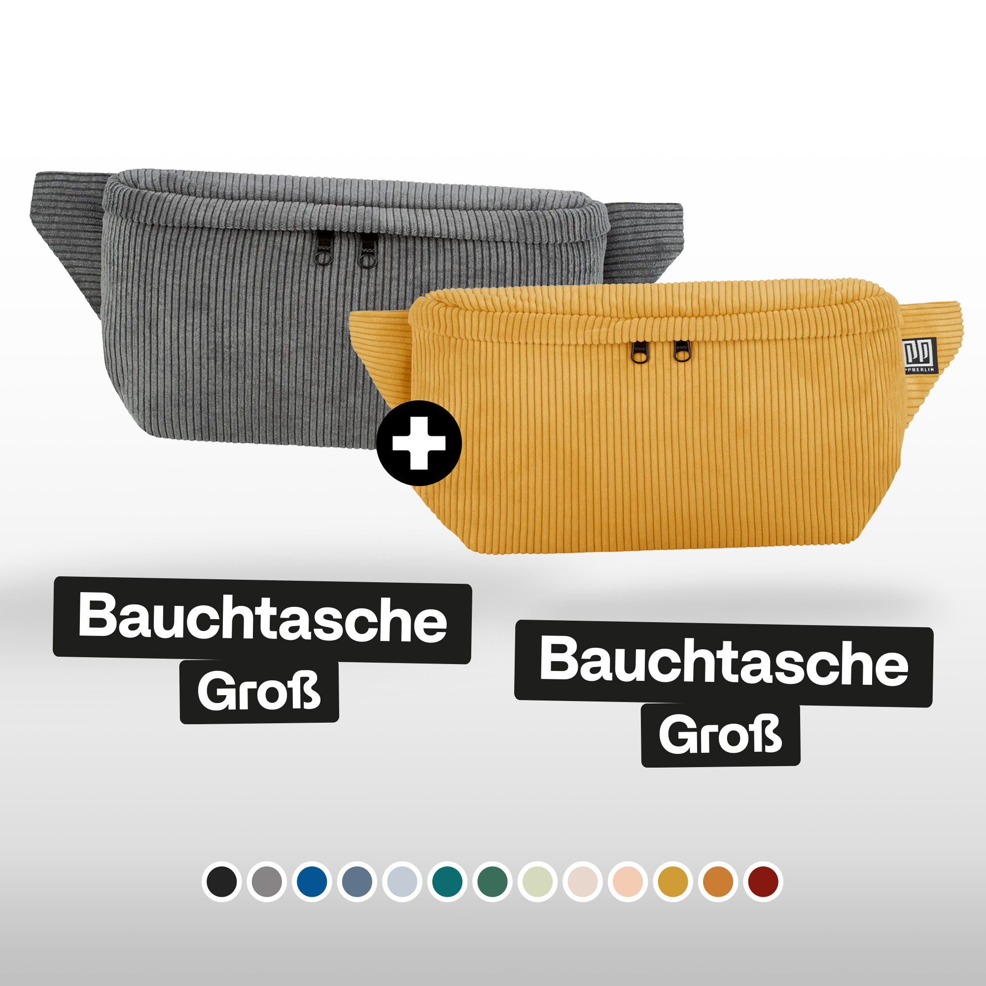 Bauchtaschen Bundle "Groß"