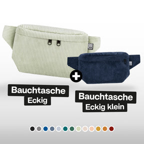 Bauchtaschen Bundle "Eckig & Eckig Klein"