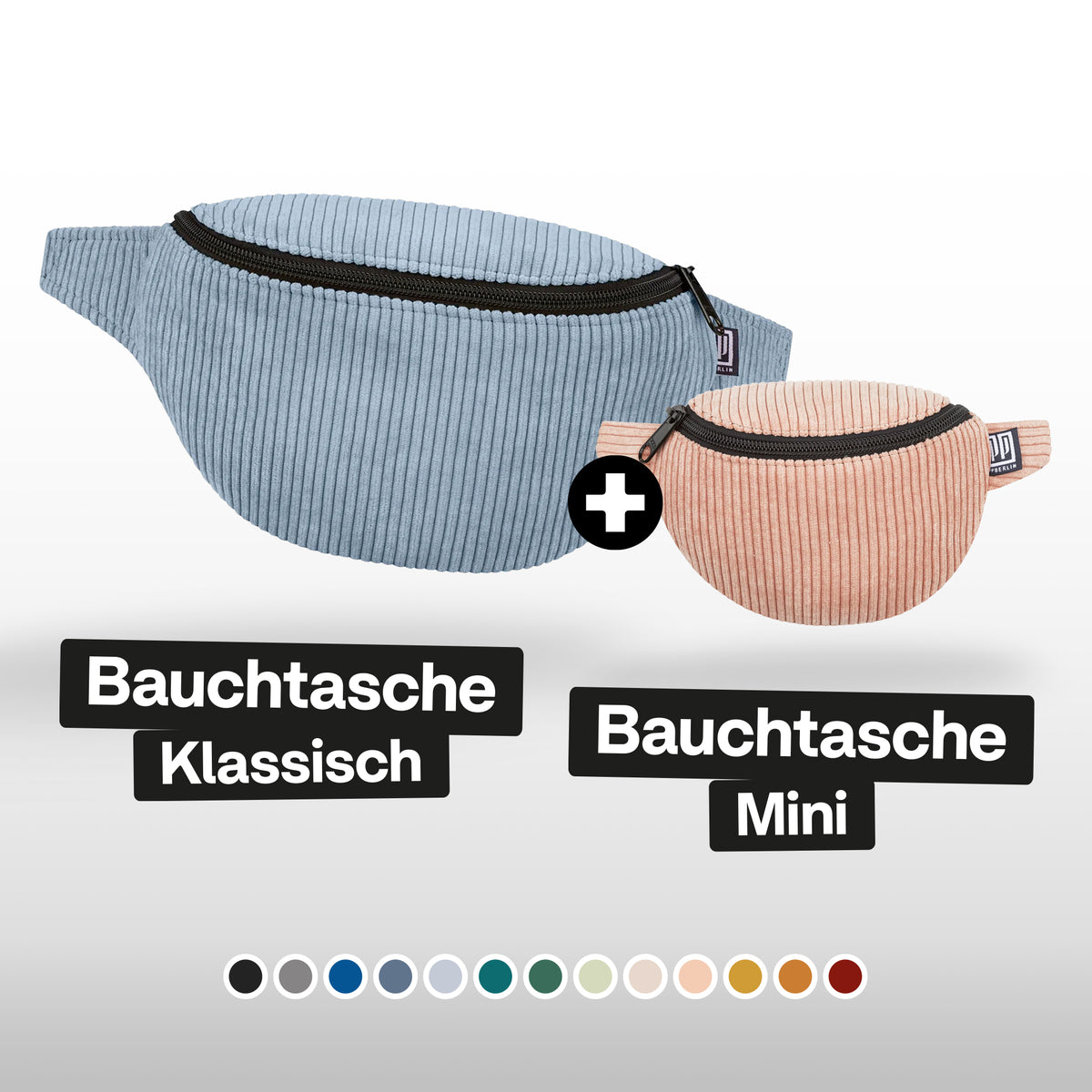 Bauchtaschen Bundle Klassisch & Mini