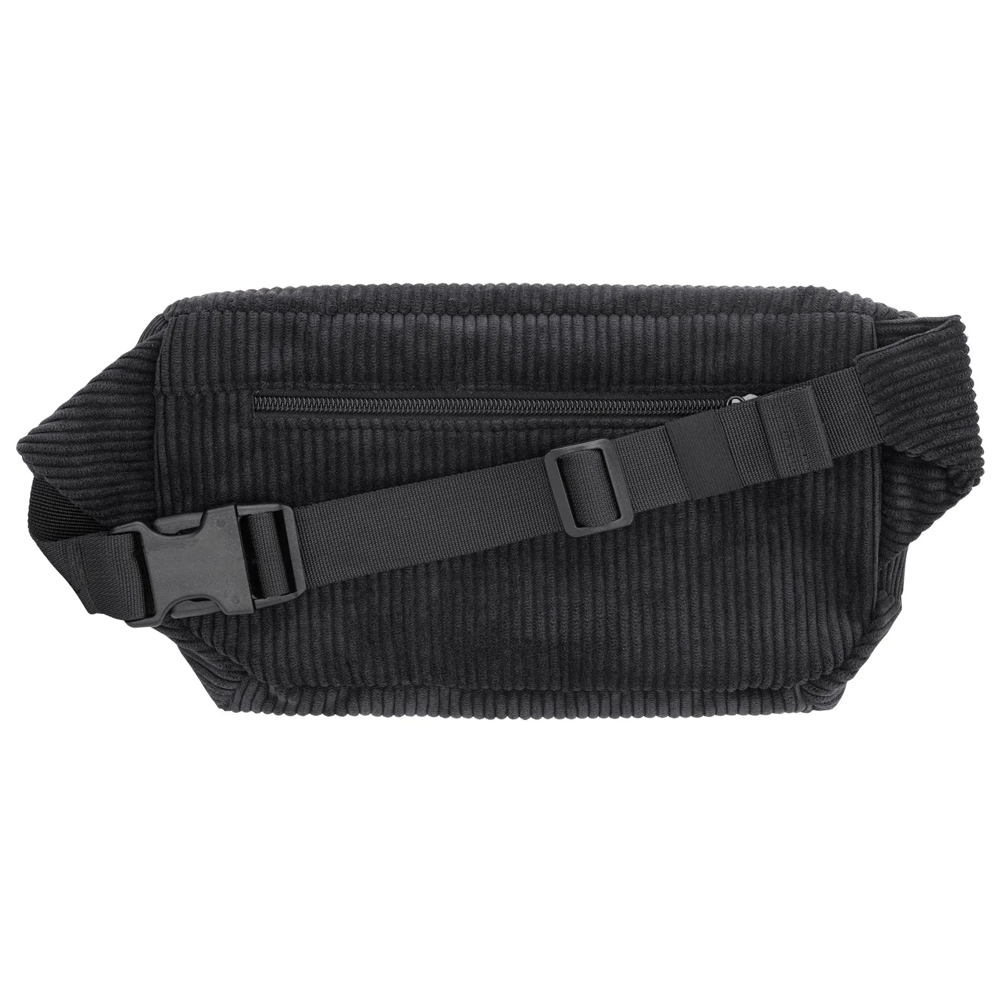 Bauchtasche groß, Cord schwarz Rückseite (1) #farbe_schwarz