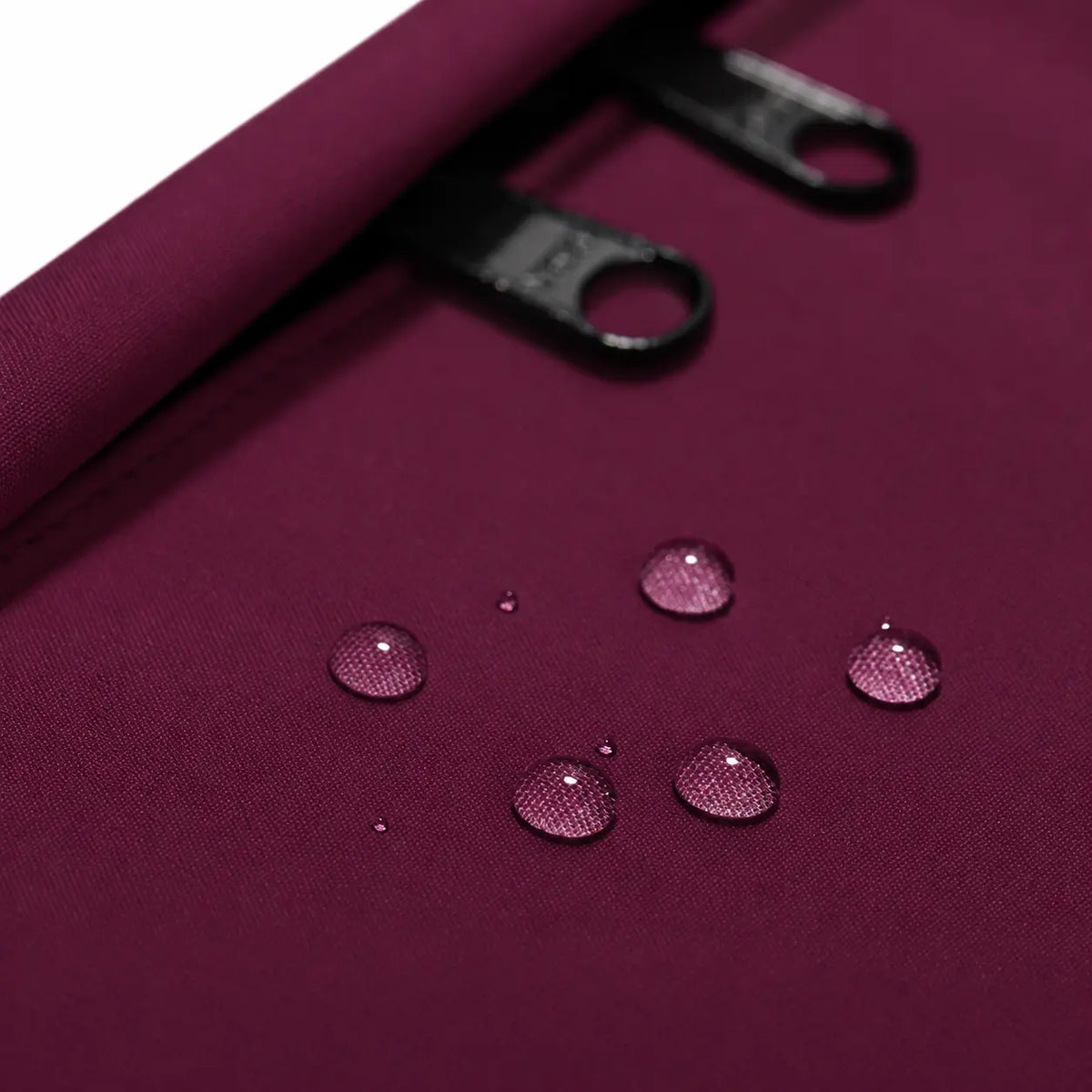 Bauchtasche eckig, Softshell Weinrot Detail2 (2) #farbe_weinrot