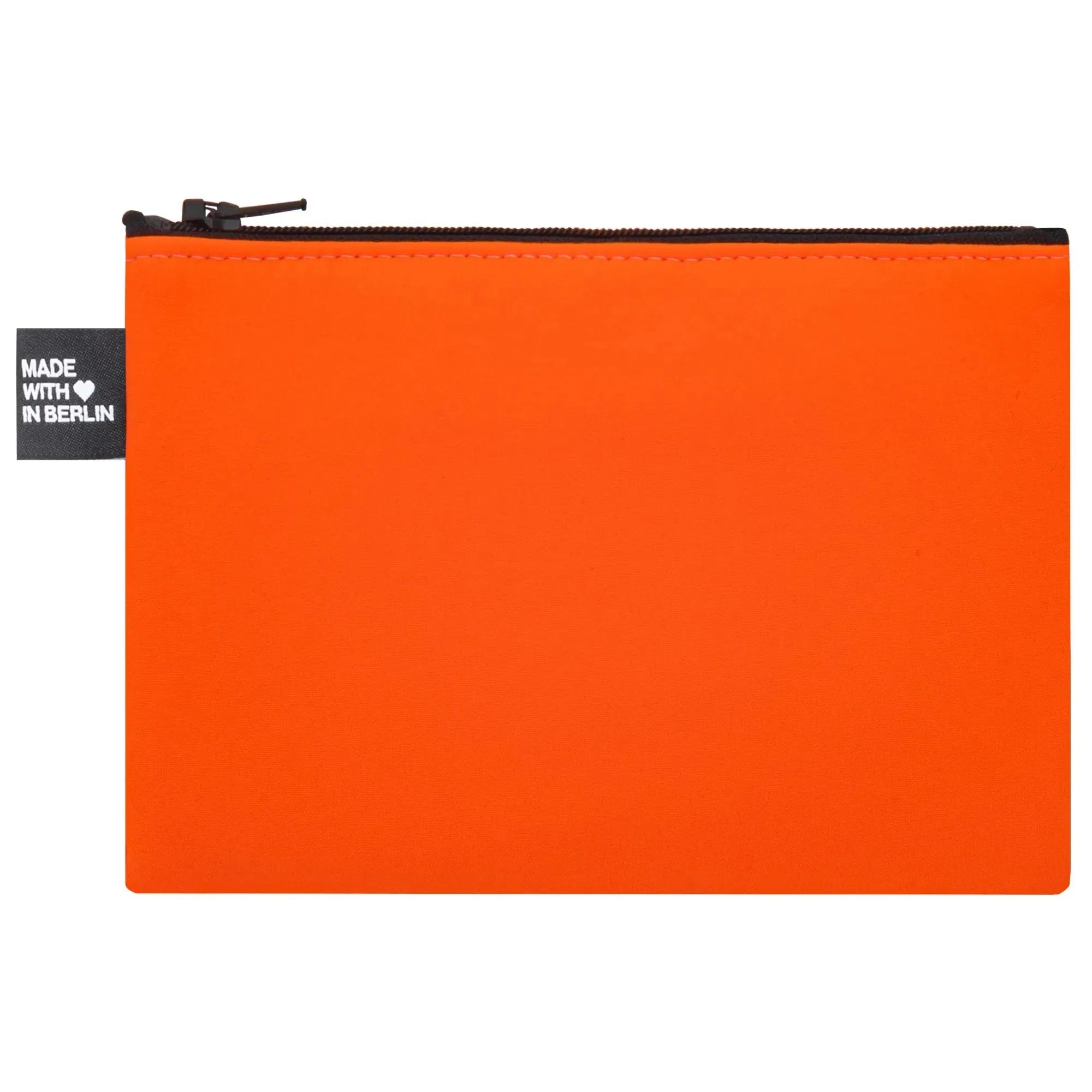 Etui medium, Softshell Neonorange Rückseite (1) #farbe_neonorange