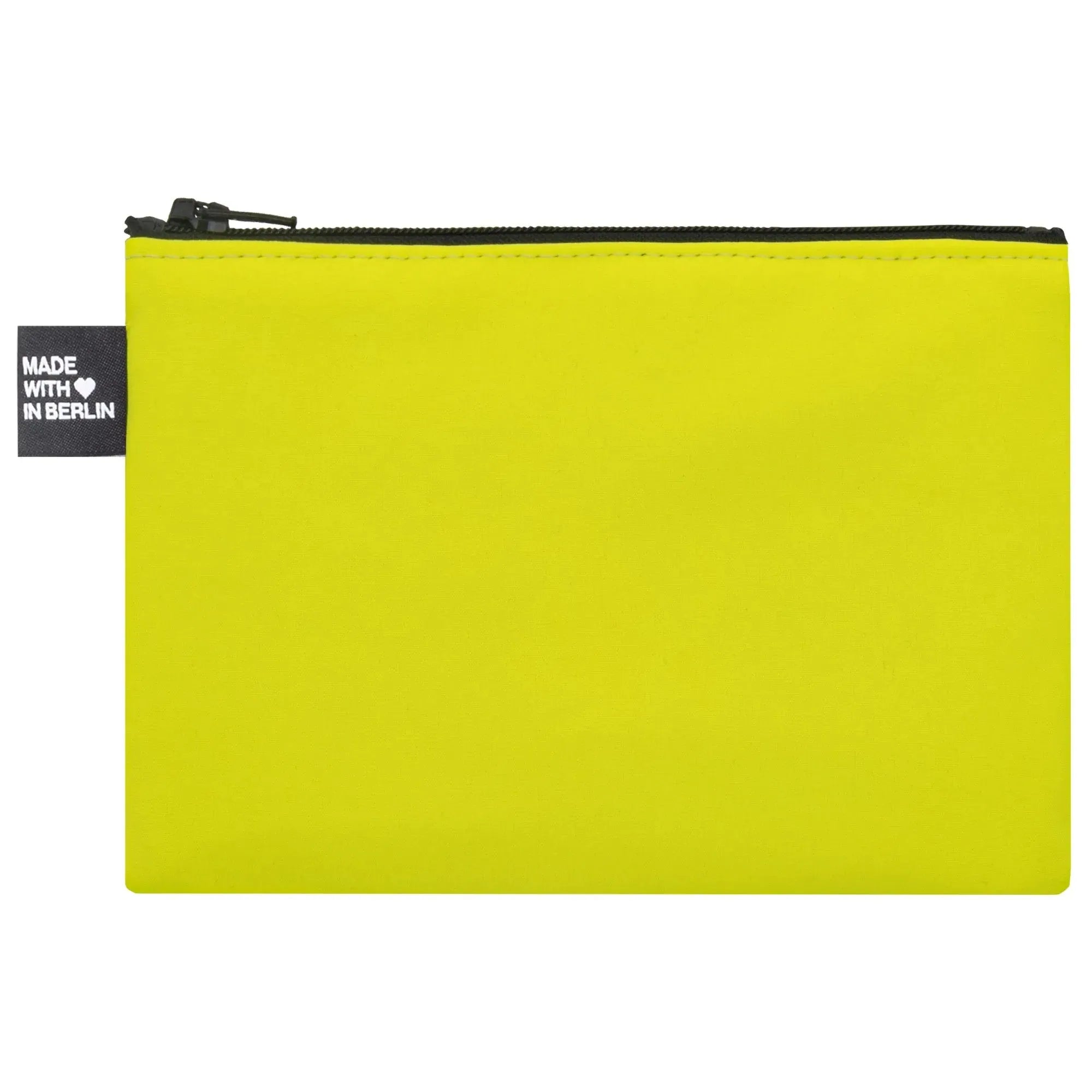 Etui medium, Softshell Neongelb Rückseite (1) #farbe_neongelb