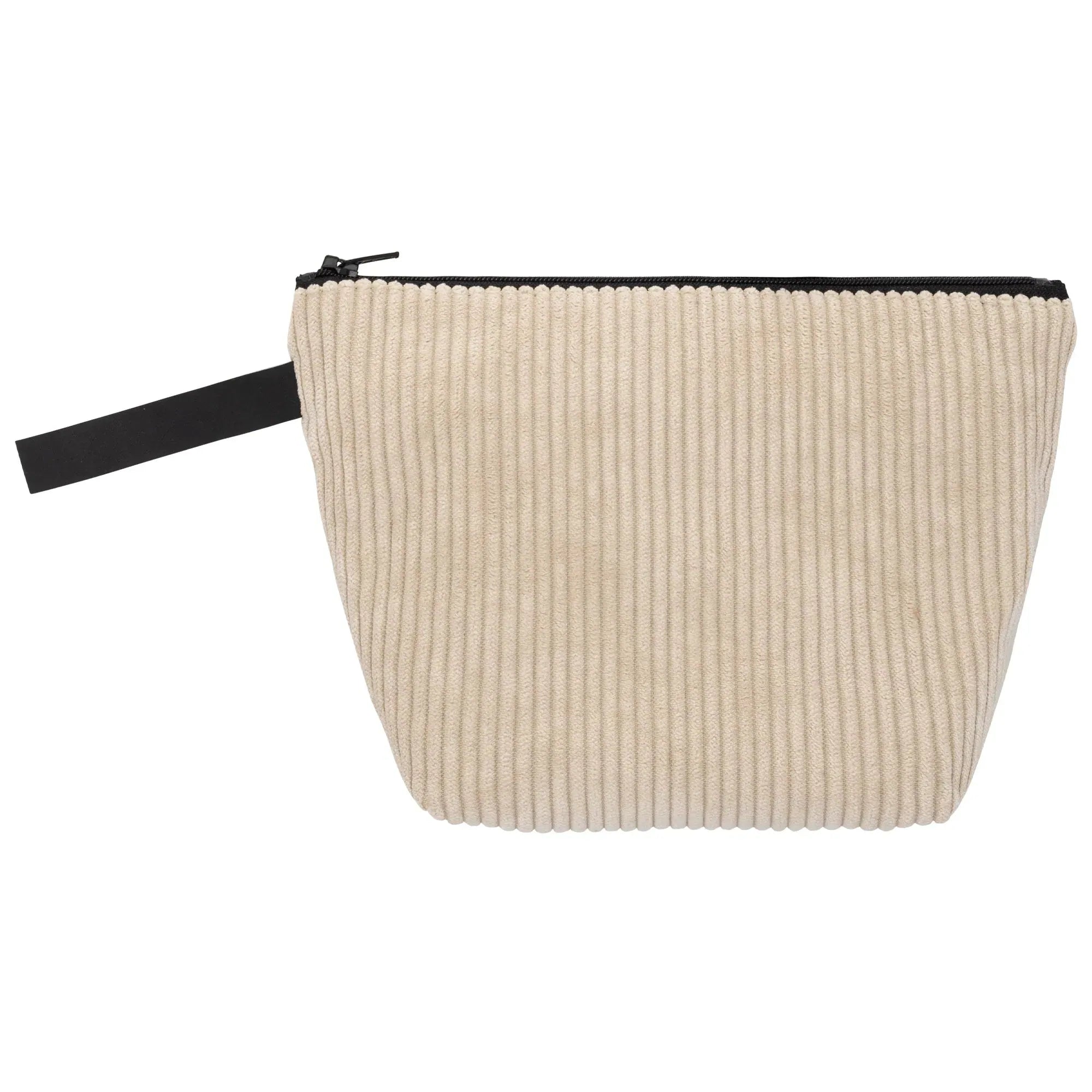 Kulturbeutel klein Cord Beige Rückansicht (1) #farbe_Beige