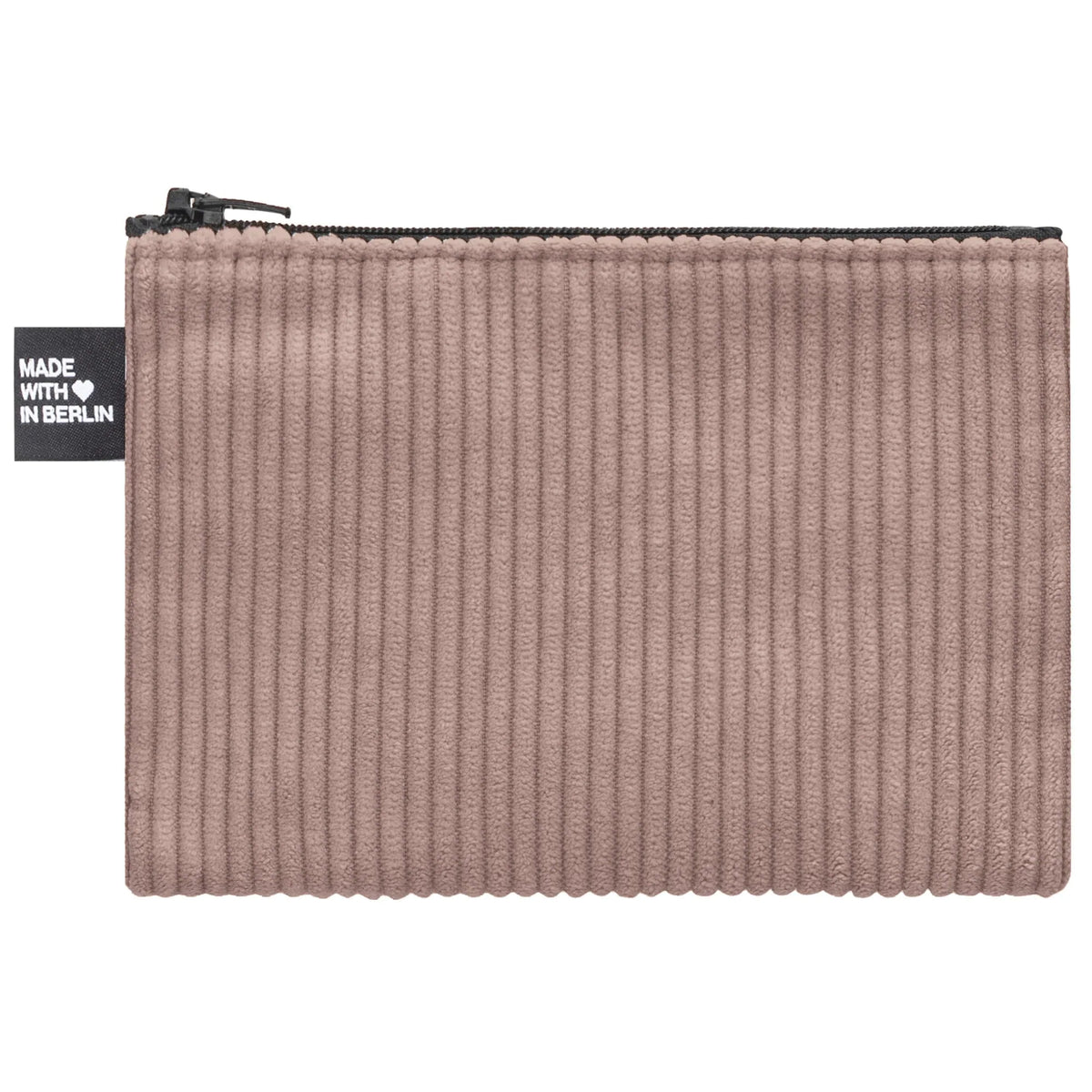 Etui medium, Cord Taupe Rückansicht (1) #farbe_Taupe