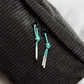 Zipper Puller in Türkis/Weiß (2 Stück) Detail (0) #farbe_türkis/weiß