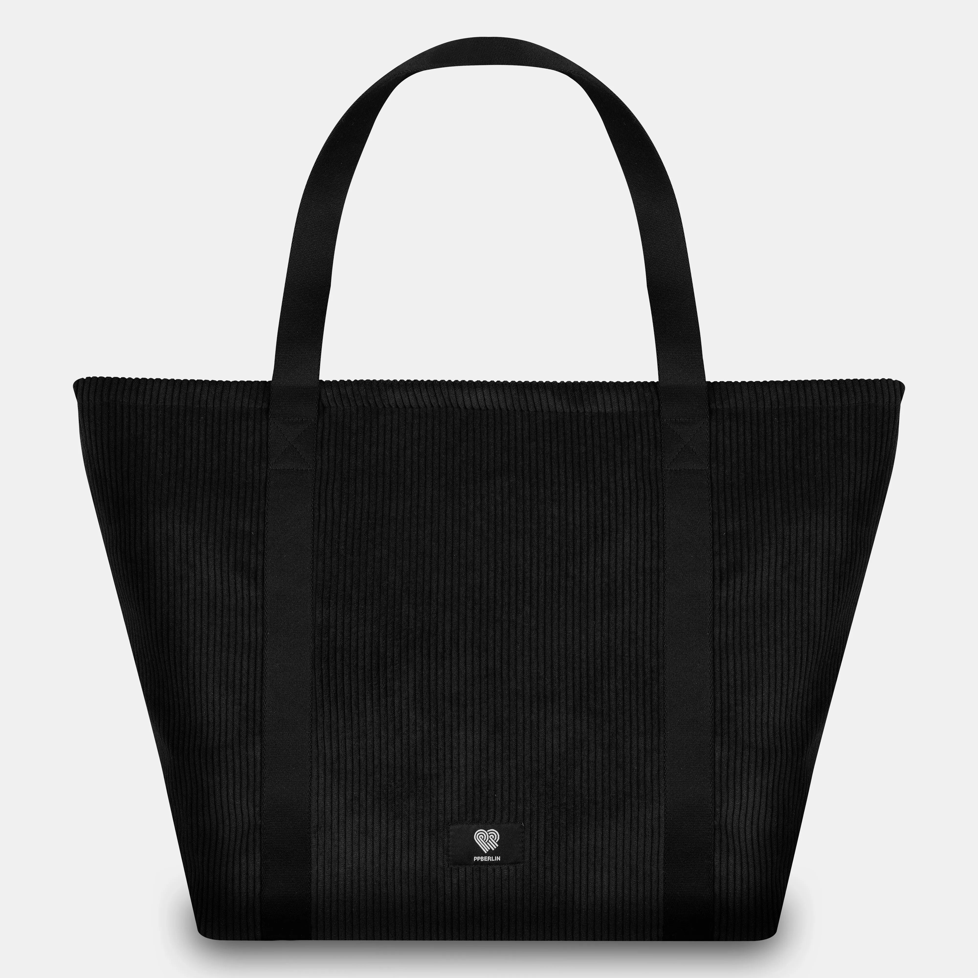 Weekender Medium Cord Schwarz Vorderansicht (0) #farbe_schwarz