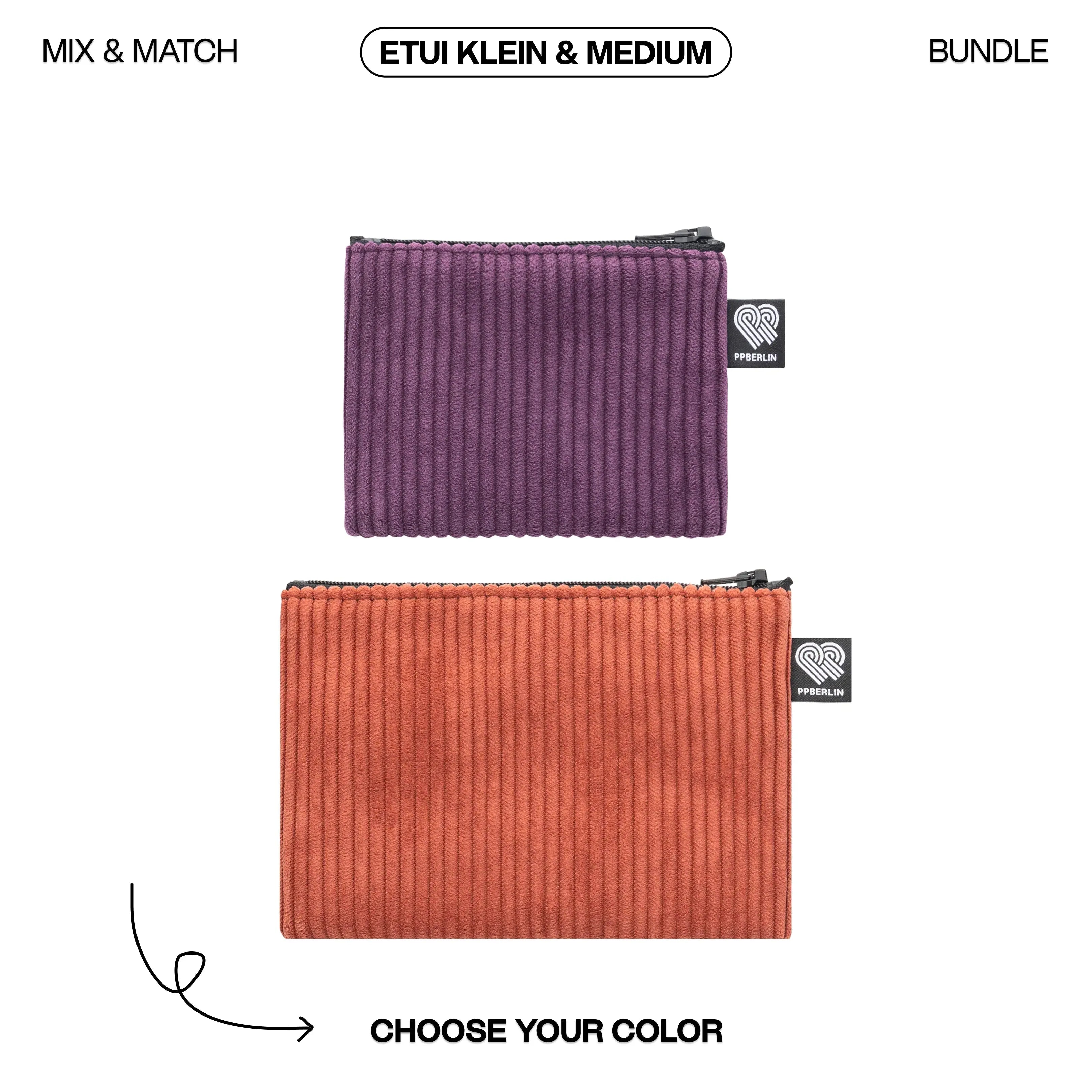 Etui Bundle "Etui Klein & Medium"