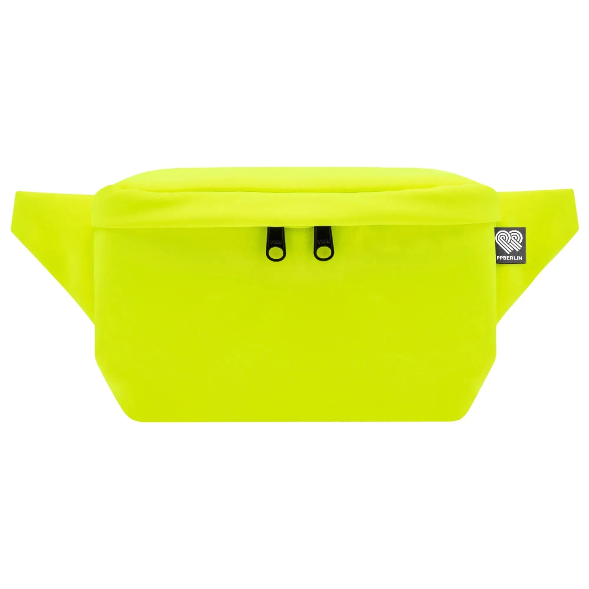 Bauchtasche eckig, Softshell Neongelb Vorderansicht (0) #farbe_Neongelb