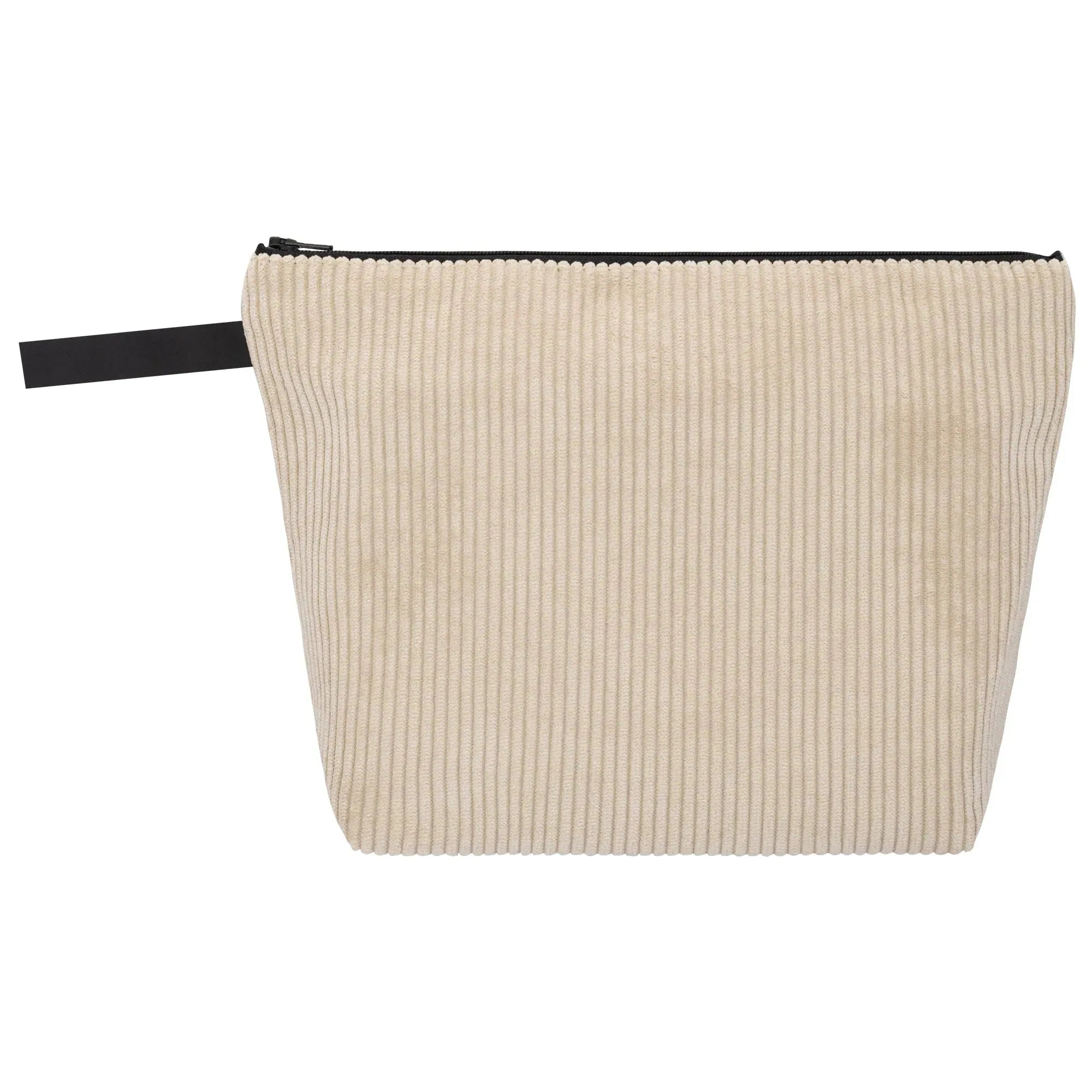 Kulturbeutel medium Cord Beige Rückansicht (1) #farbe_Beige