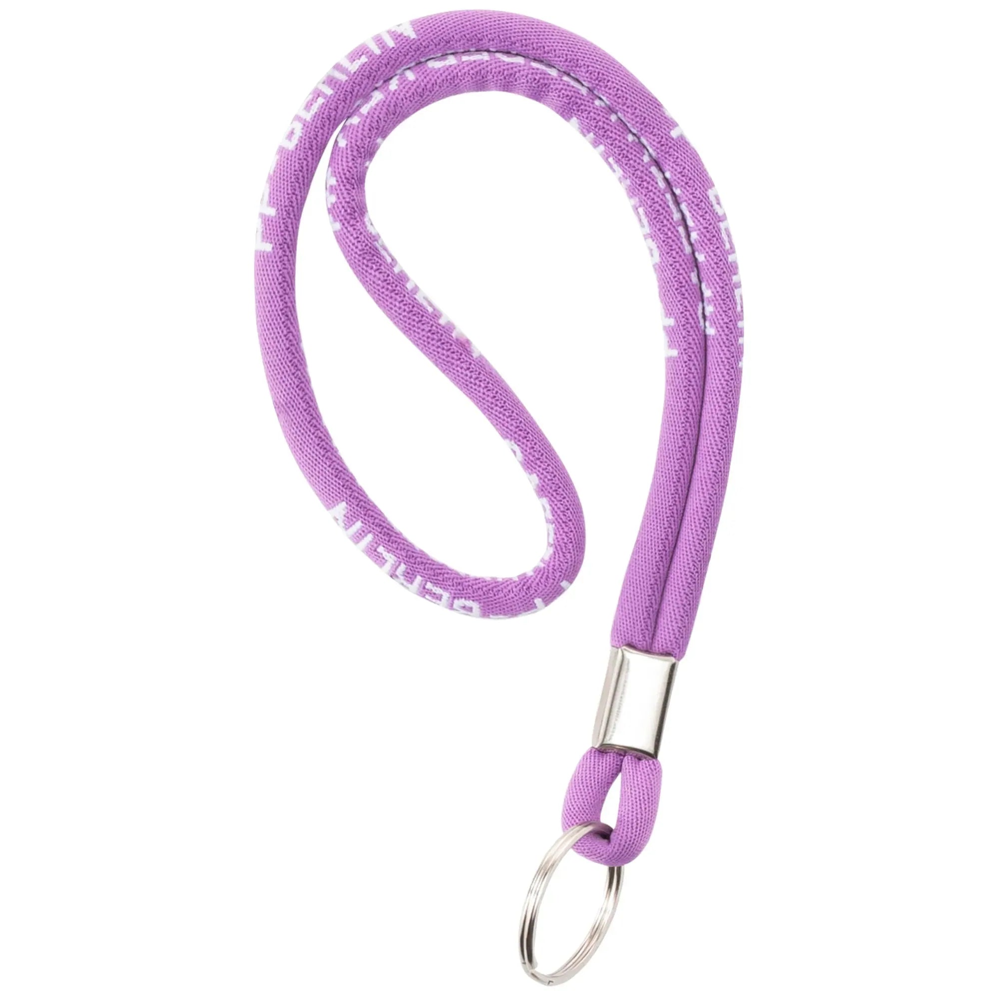 PP-Berlin Lanyard / kurzes Schlüsselband Flieder Rückansicht (1) #farbe_Flieder