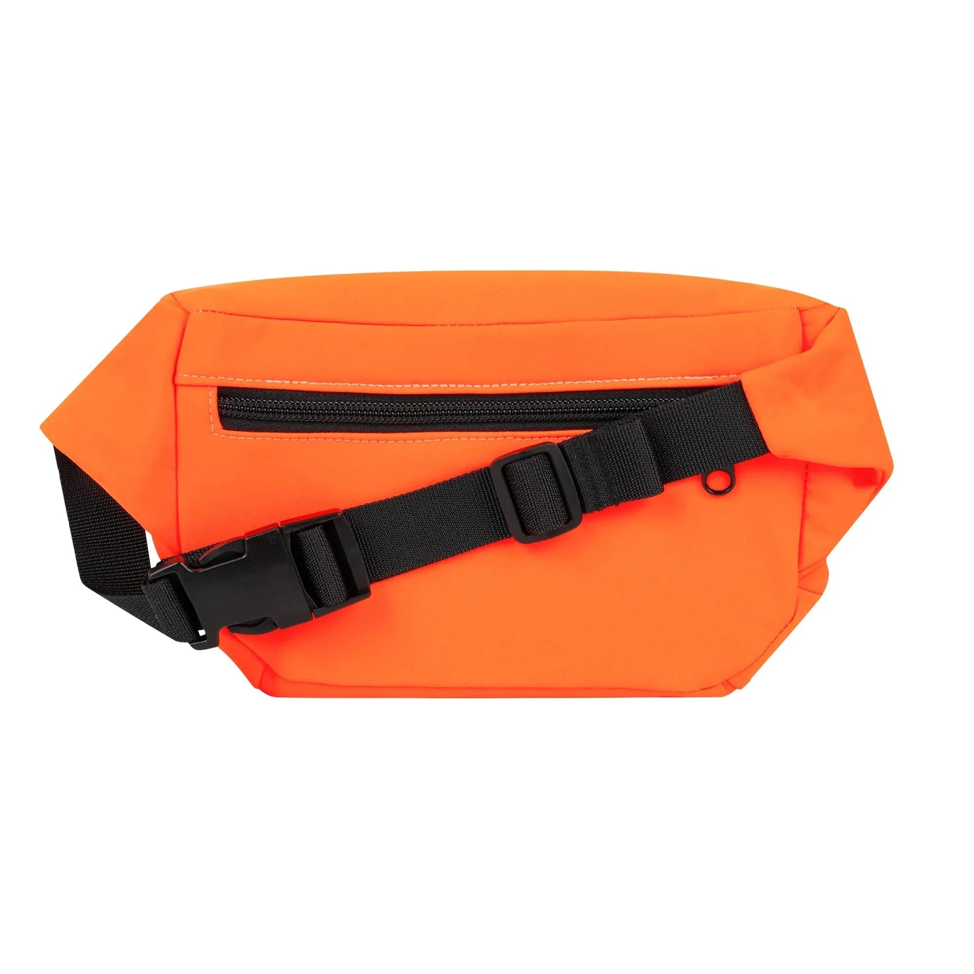 Bauchtasche eckig, Softshell Neonorange Rückansicht (2) #farbe_Neonorange