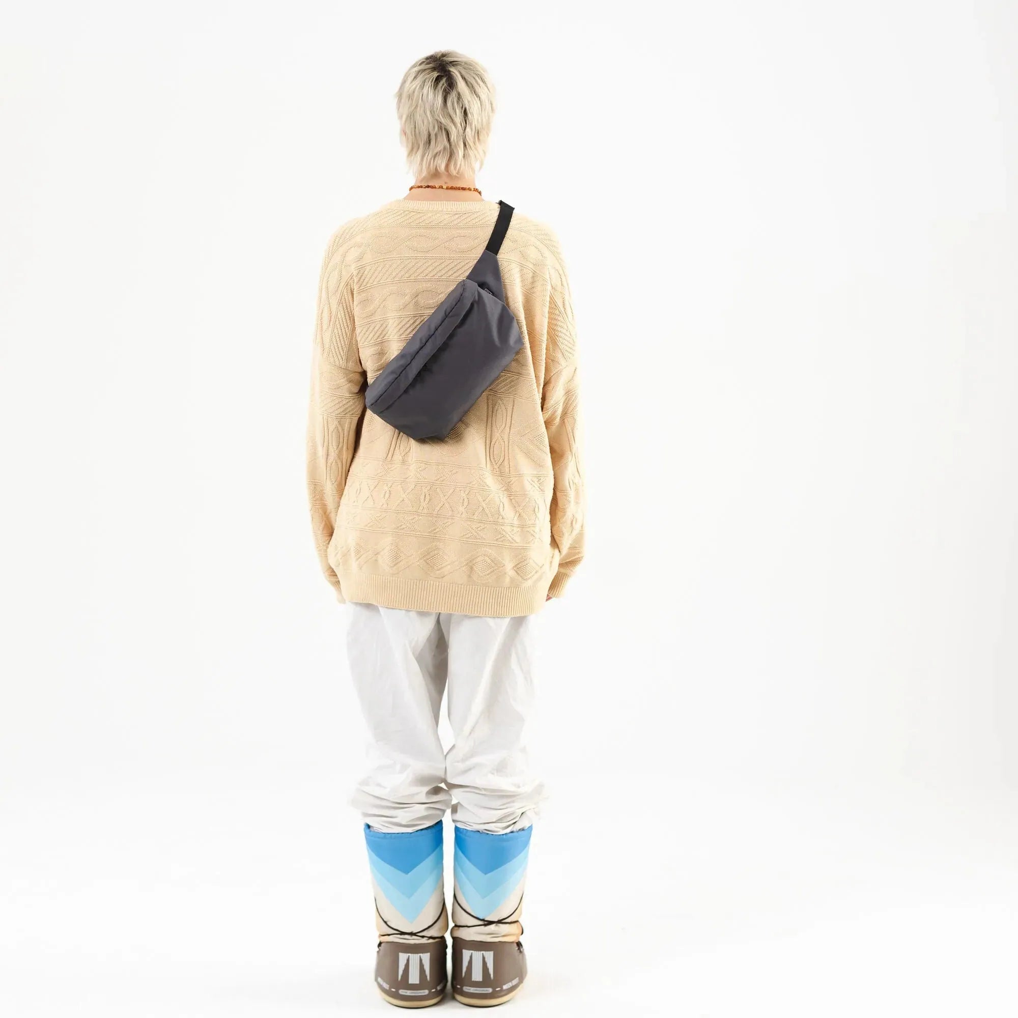 Bauchtasche groß, Ripstop Grau (4) #farbe_grau