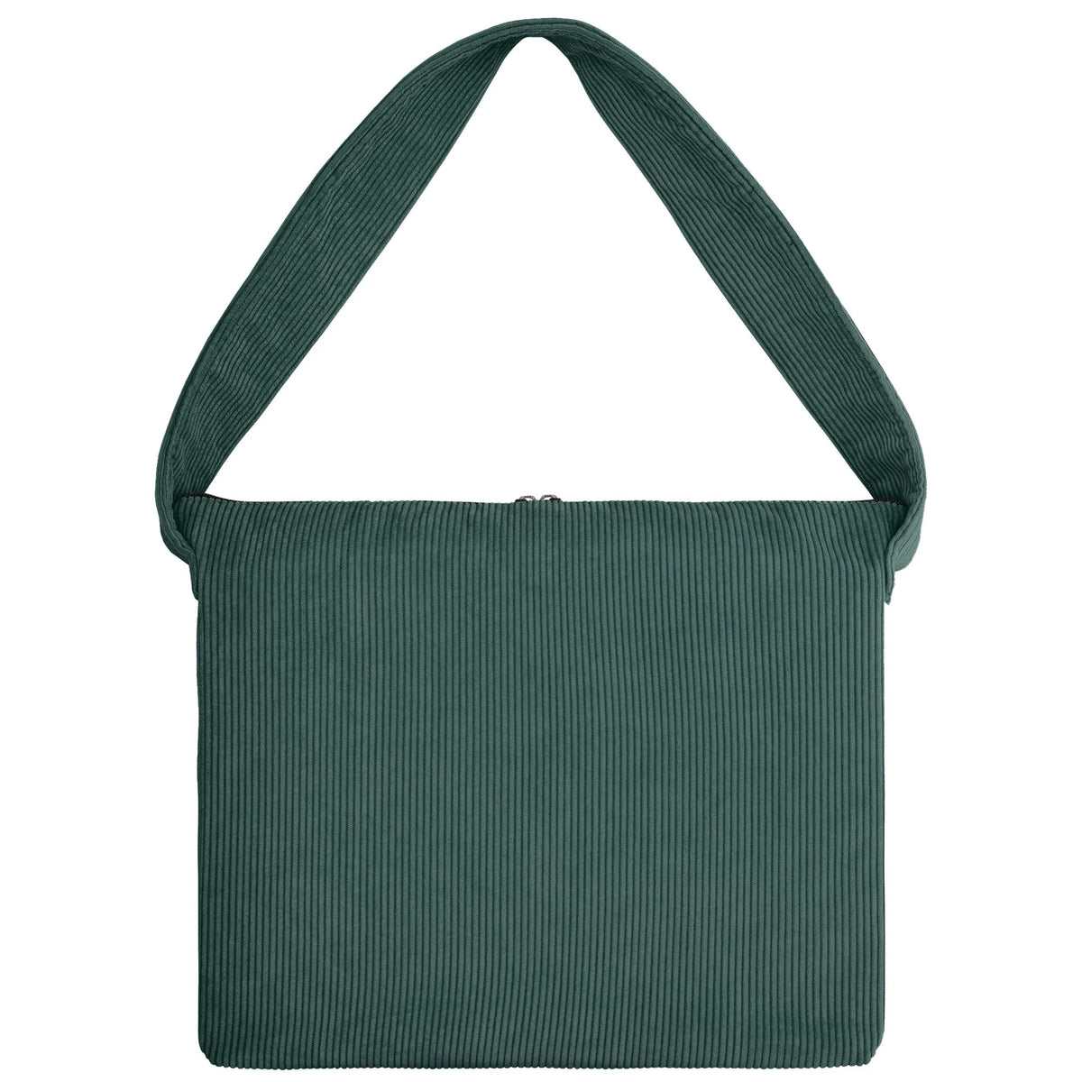 Schultertasche Groß Cord Grün Rückansicht (1) #farbe_Grün