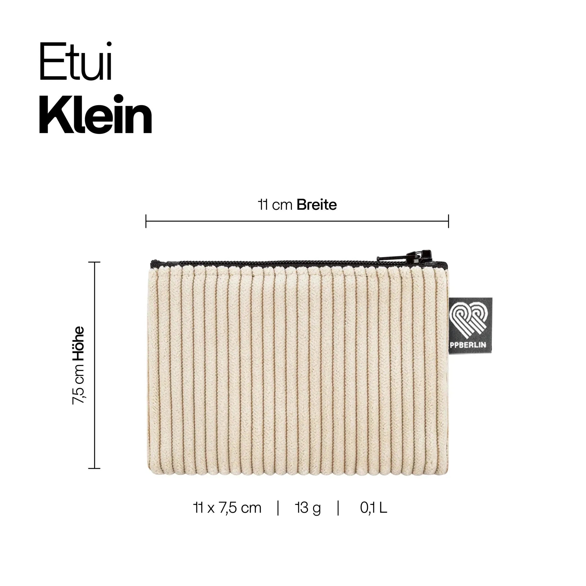 Technische Zeichnung Etui klein