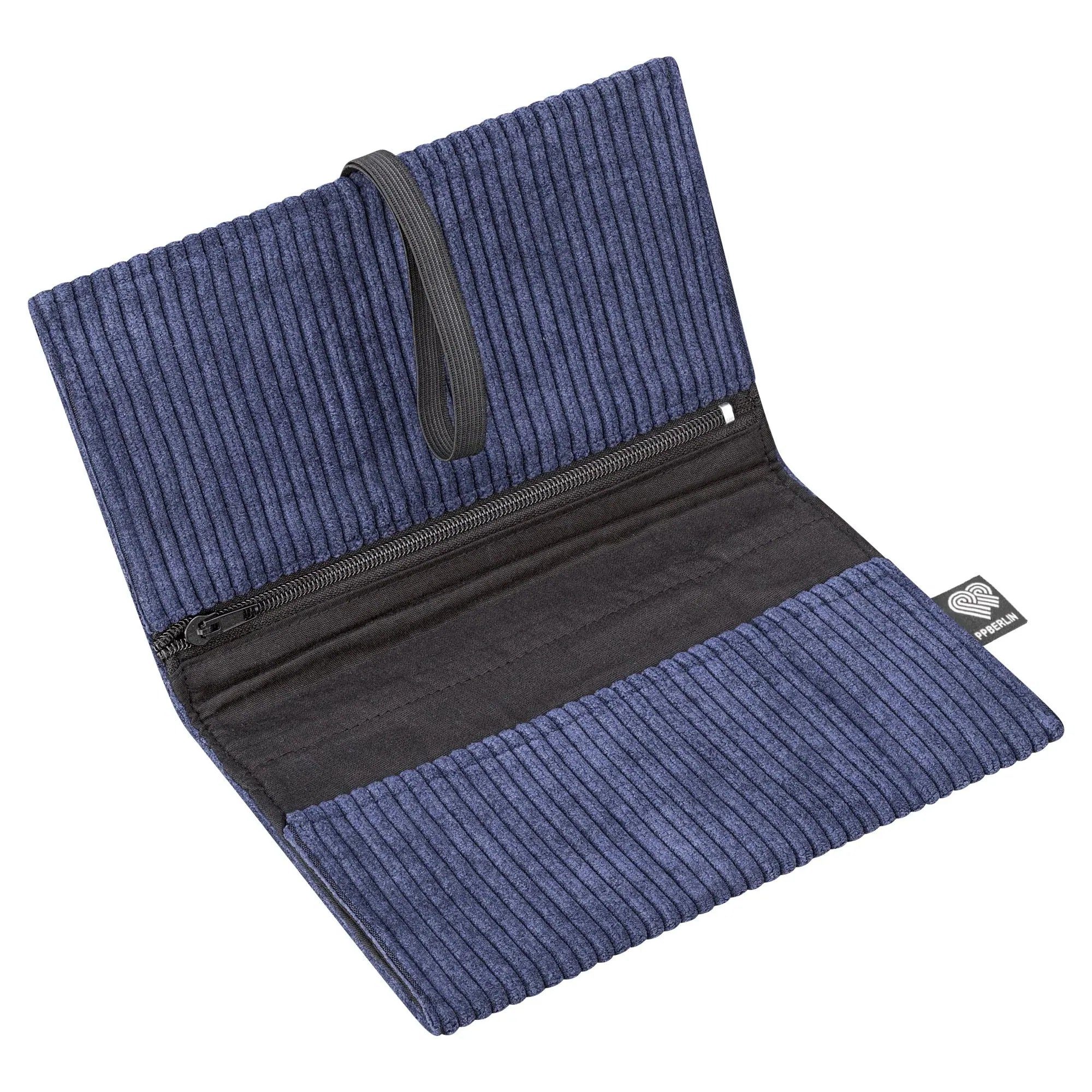 Tabaktasche, Cord Dunkelblau Innenansicht (1) #farbe_Dunkelblau