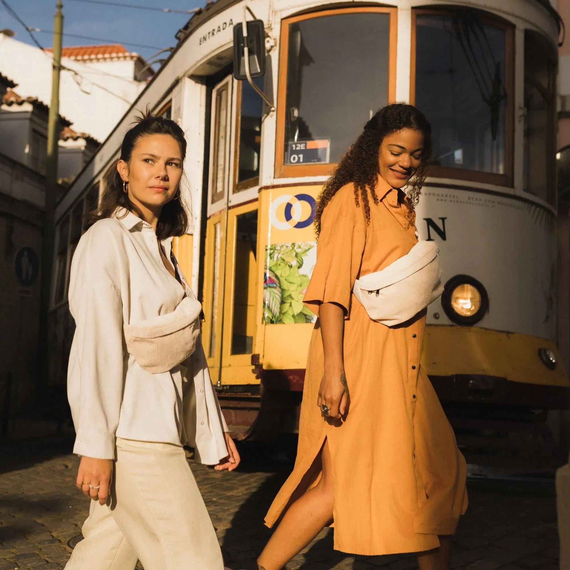 Bauchtaschen Bundle Eckig "Groß & Medium"