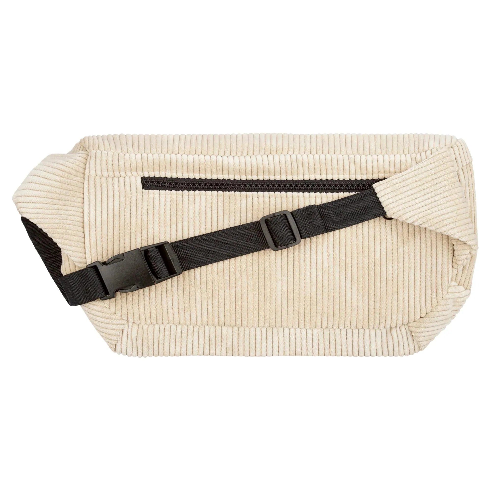 Bauchtasche groß, Cord Beige Rückansicht (10) #farbe_Beige