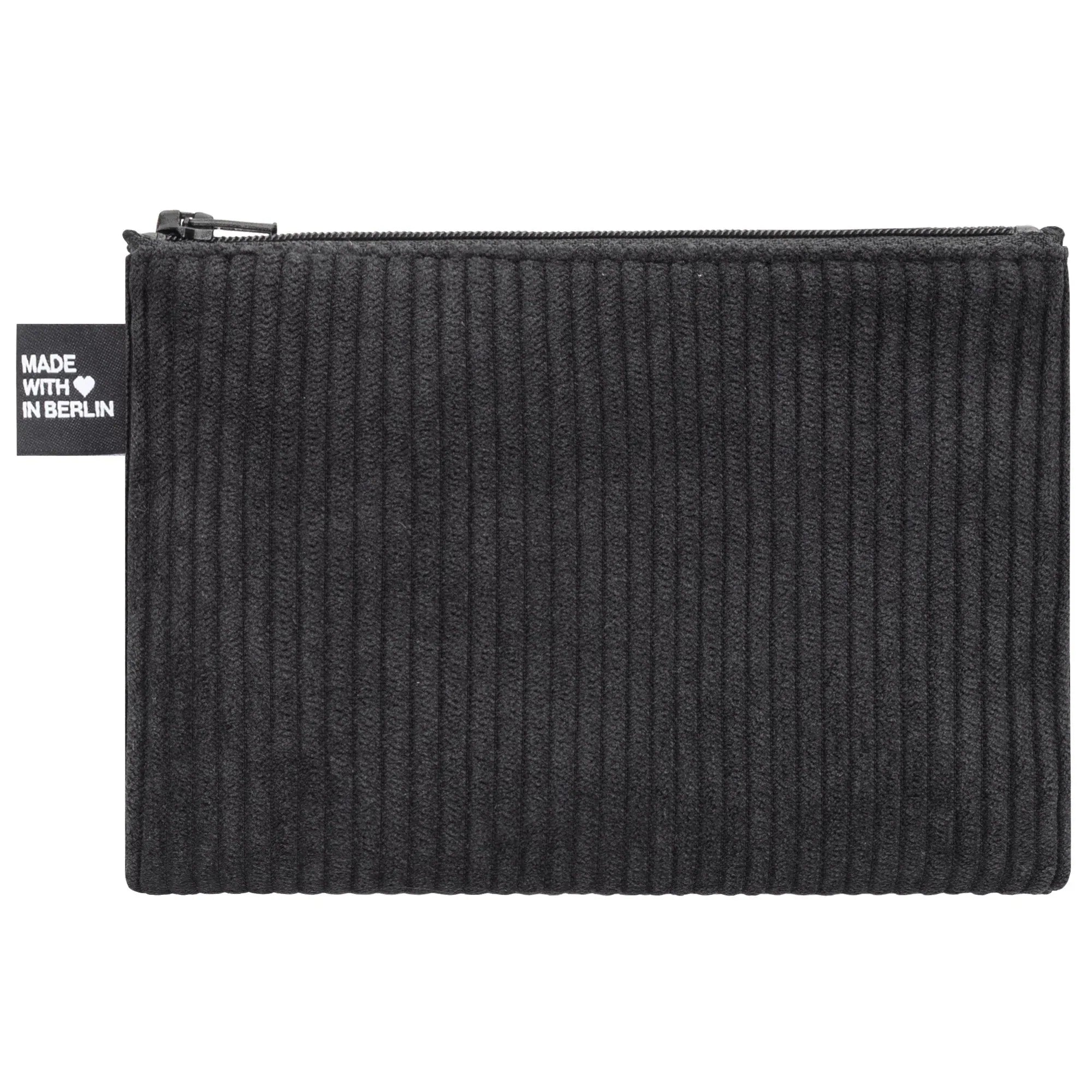 Etui medium, Cord Schwarz Rückansicht (1) #farbe_Schwarz