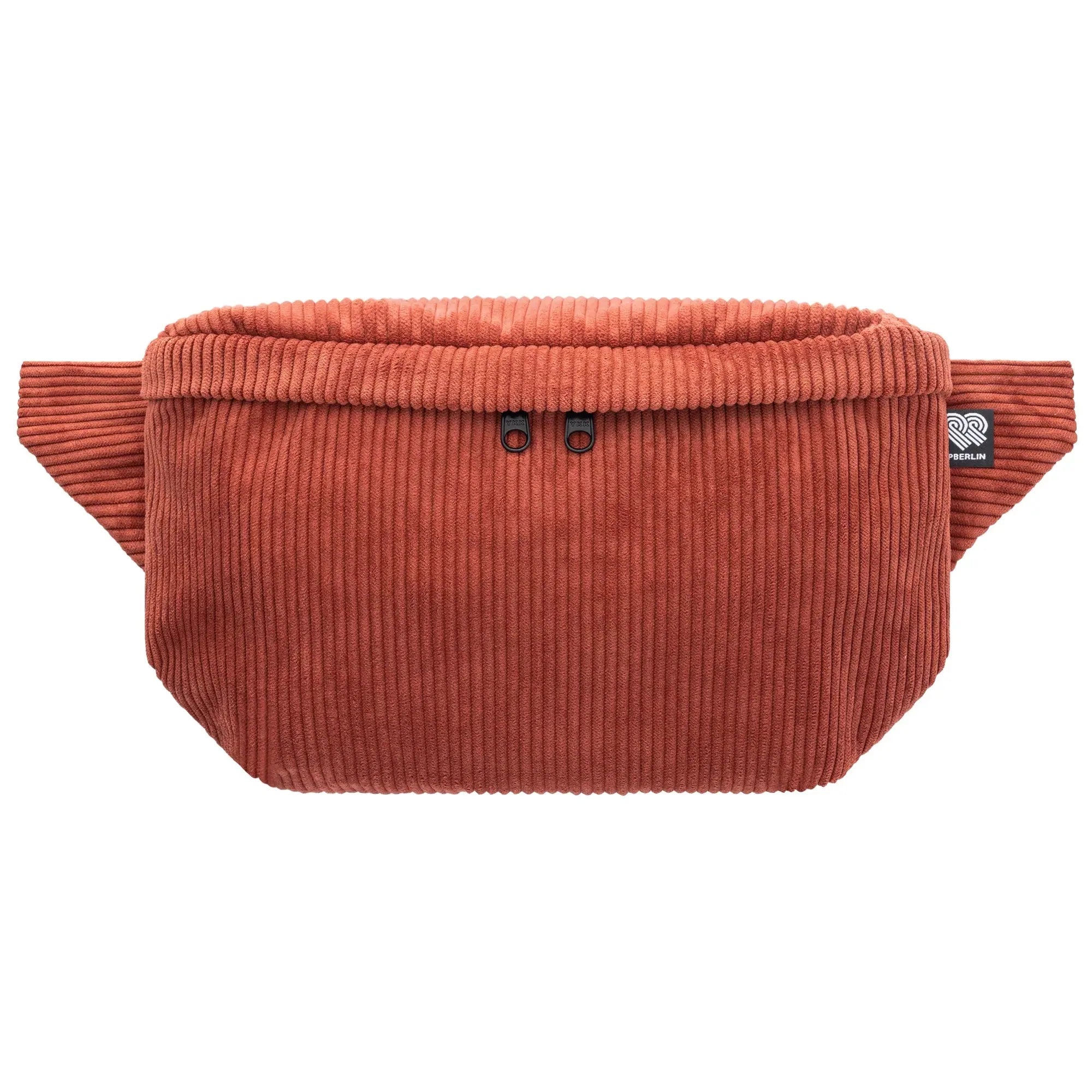 Bauchtasche groß, Cord blutorange Vorderseite (0) #farbe_blutorange