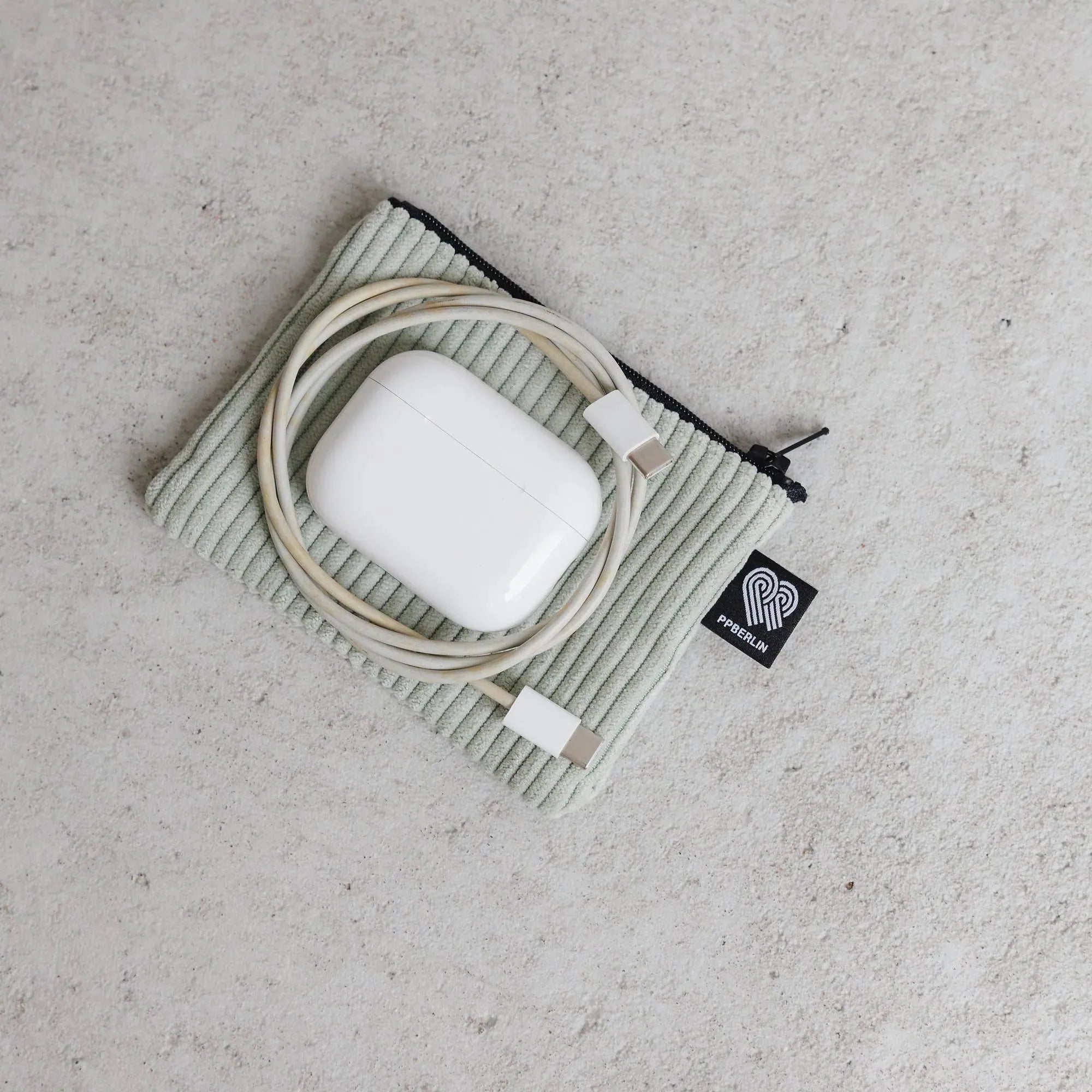 Etui klein, Cord Mint Detail2 (3) #farbe_Mint