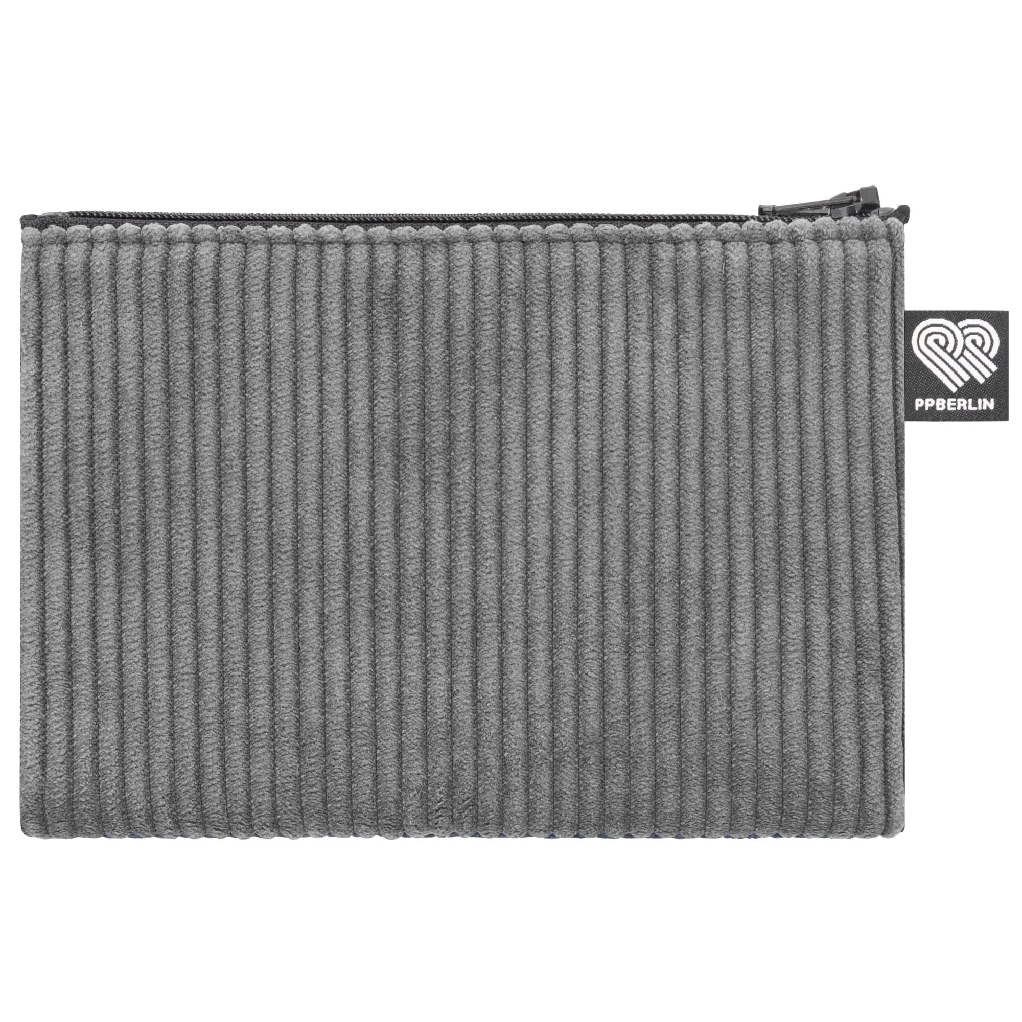 Etui medium, Cord Grau Vorderansicht (0) #farbe_Grau
