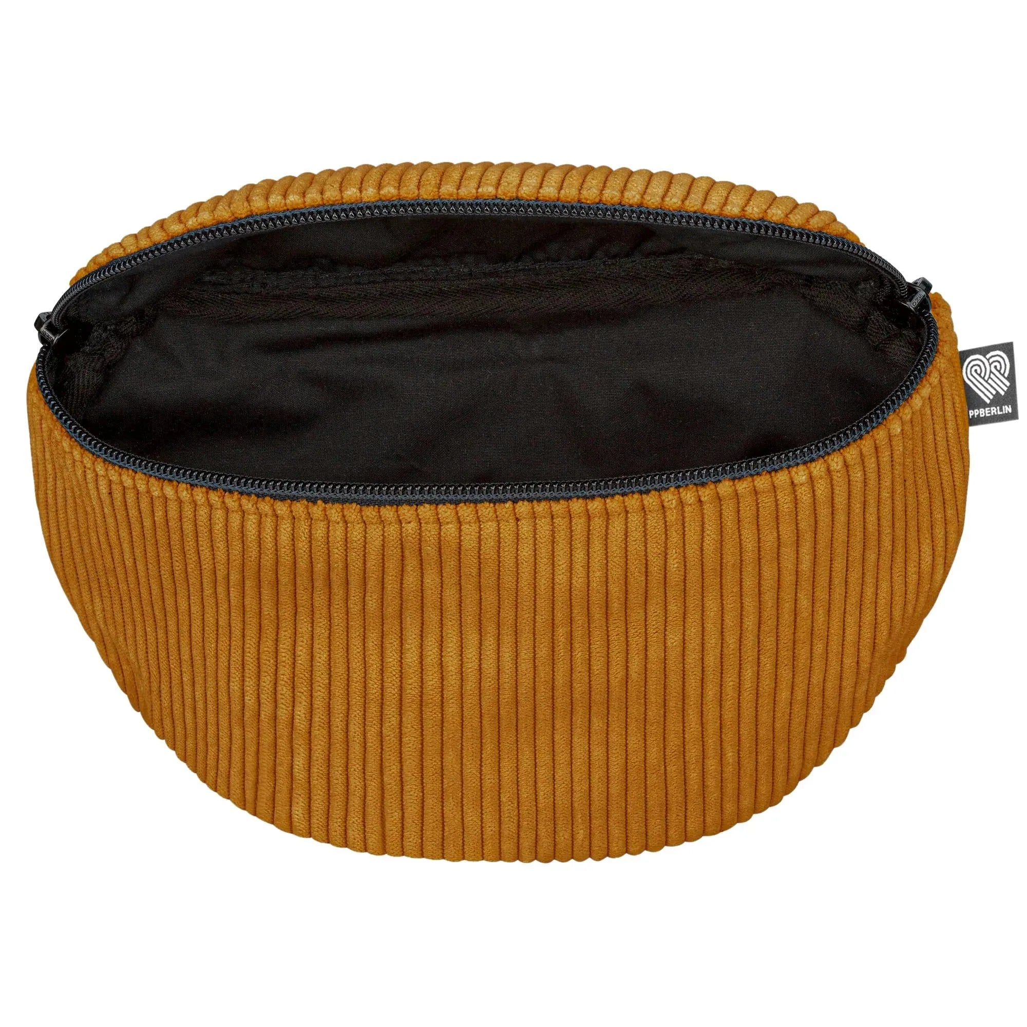 Bauchtasche klassisch, Cord Ocker Innenansicht (2) #farbe_Ocker