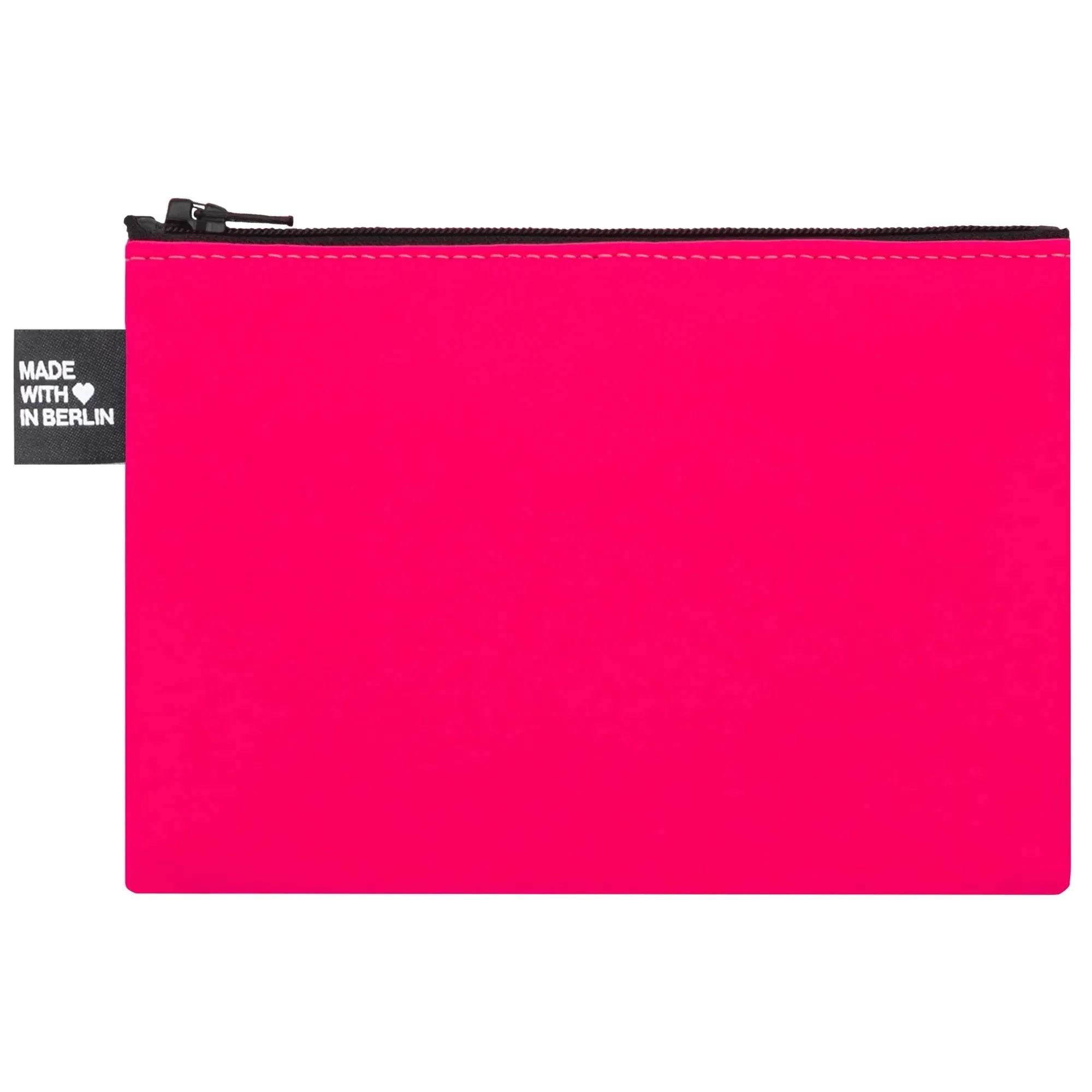 Etui medium, Softshell Neonpink Rückseite (1) #farbe_neonpink