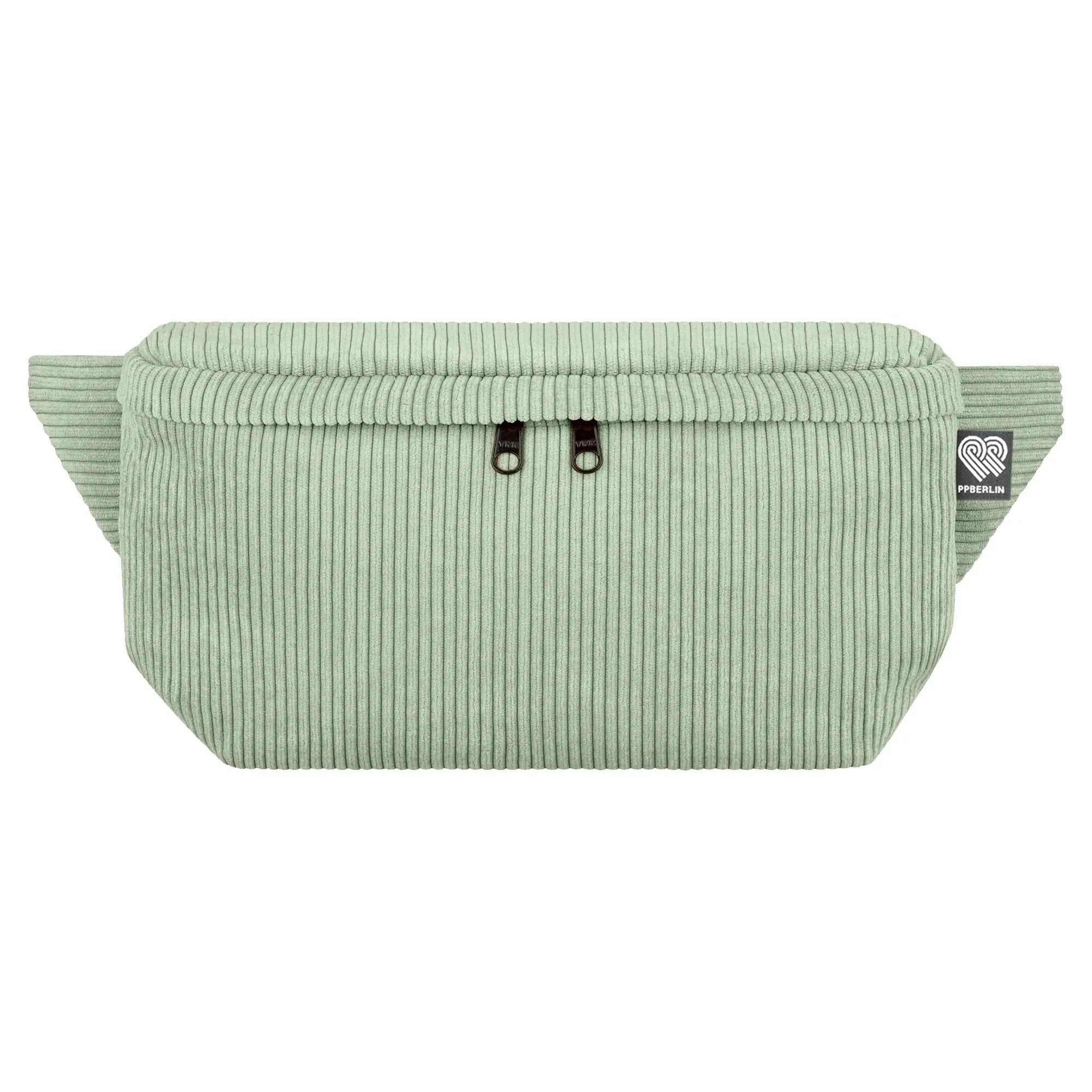 Bauchtasche groß, Cord mint Vorderseite (0) #farbe_mint