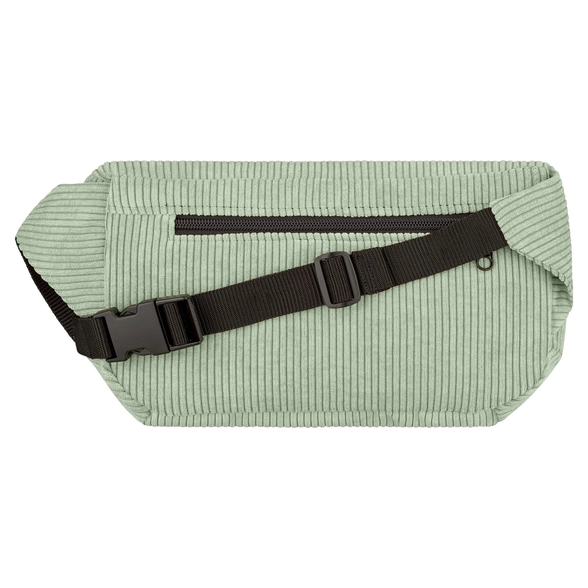 Bauchtasche groß, Cord mint Rückseite (1) #farbe_mint