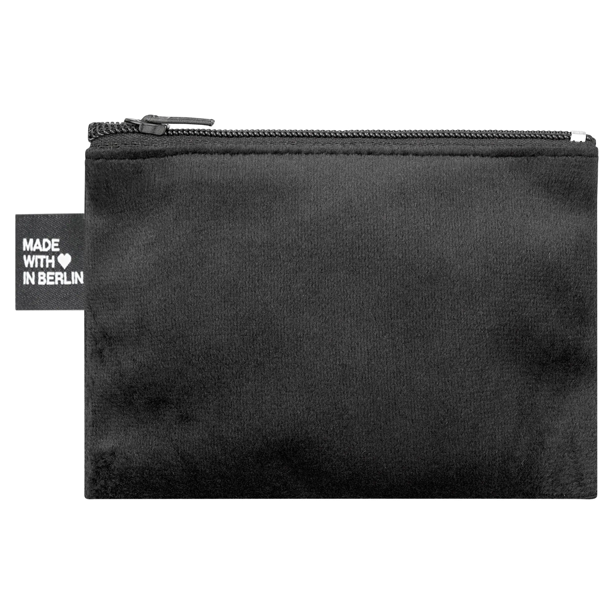 Etui klein, Samt Schwarz Rückansicht (1) #farbe_Schwarz