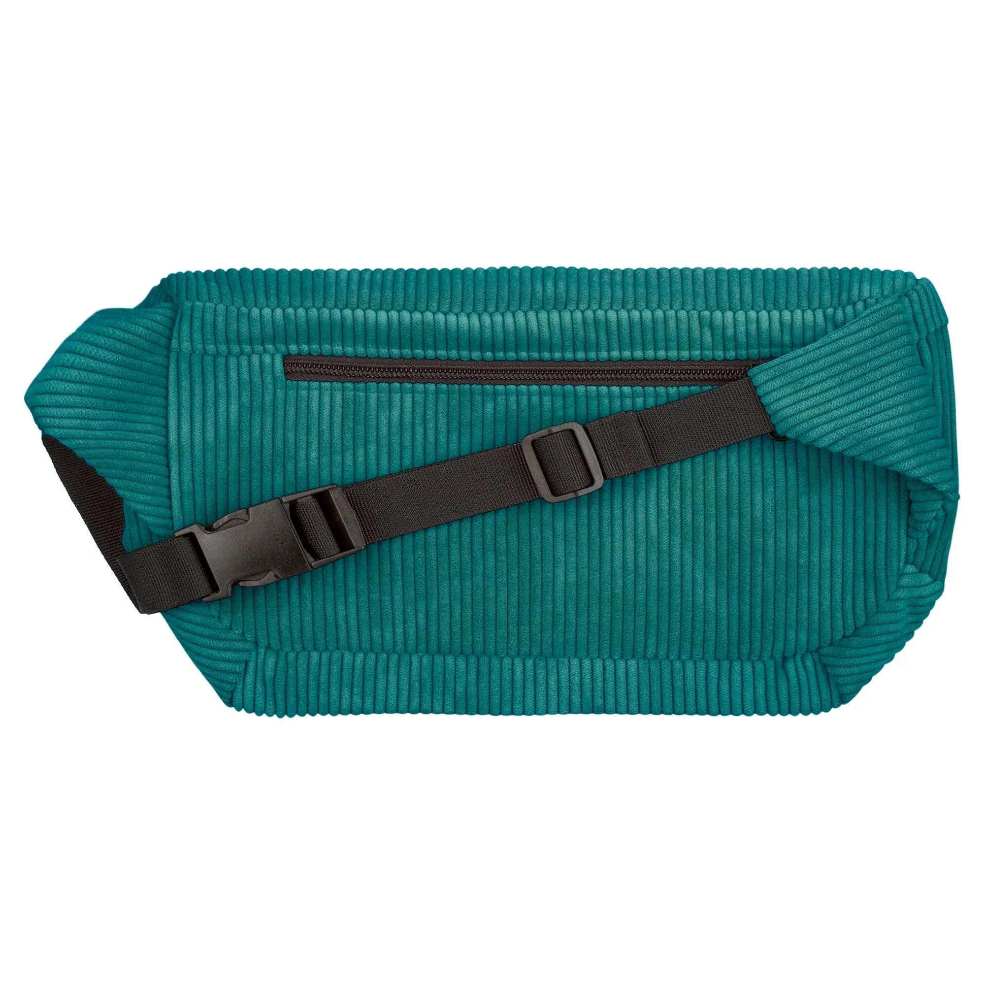 Bauchtasche groß, Cord petrol Rückseite (1) #farbe_petrol