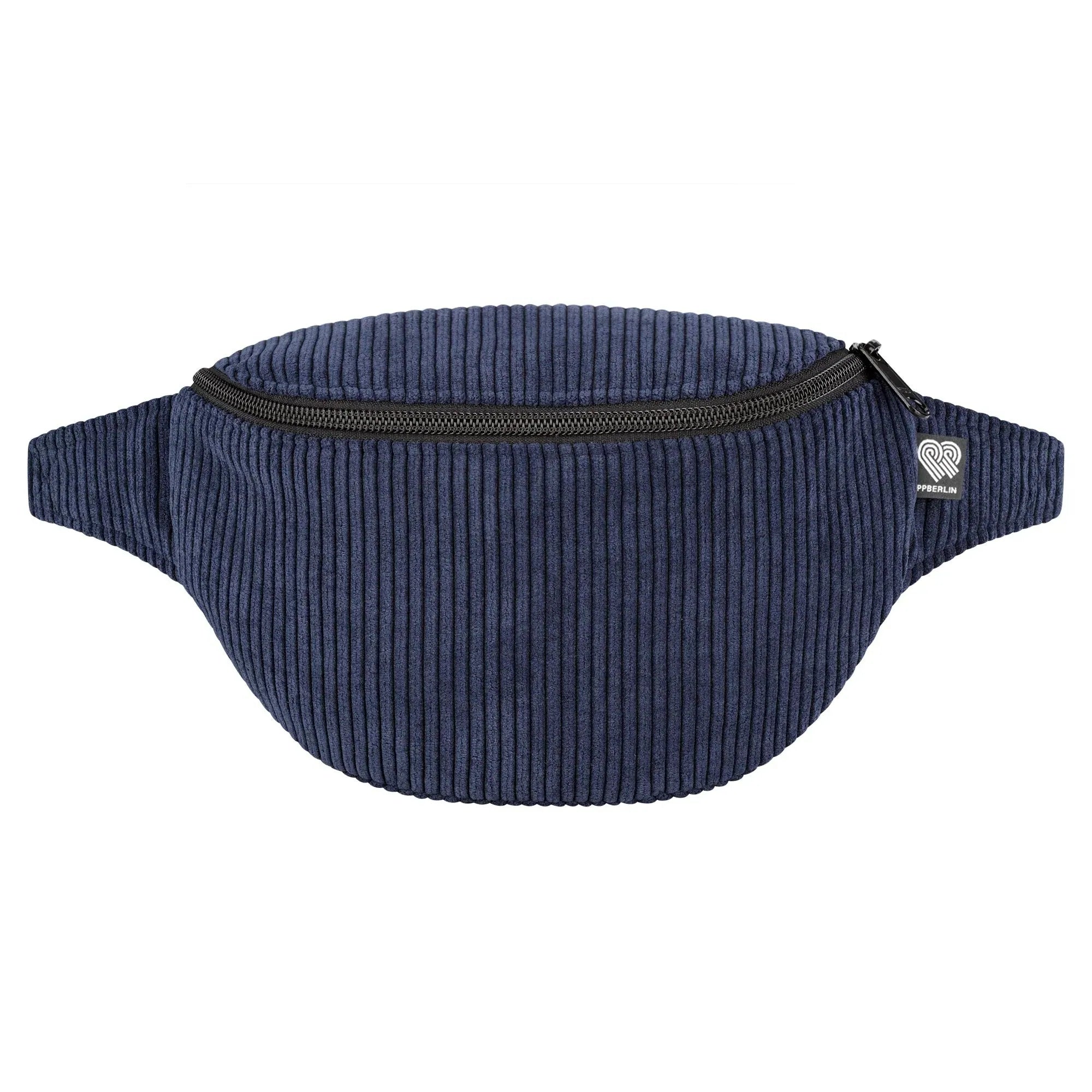 Bauchtasche klassisch, Cord Dunkelblau Vorderansicht (0) #farbe_Dunkelblau