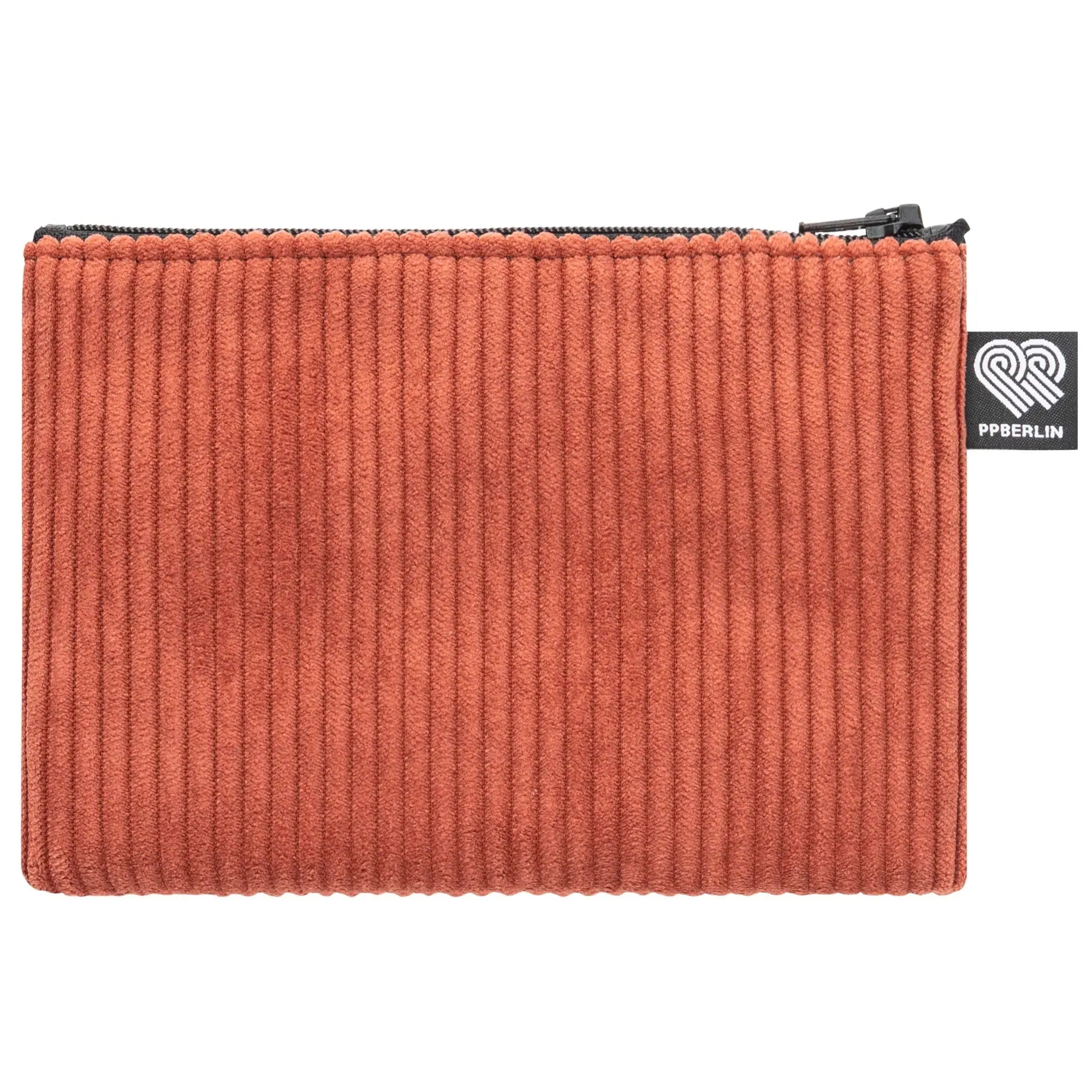 Etui medium, Cord Blutorange Vorderansicht (0) #farbe_Blutorange