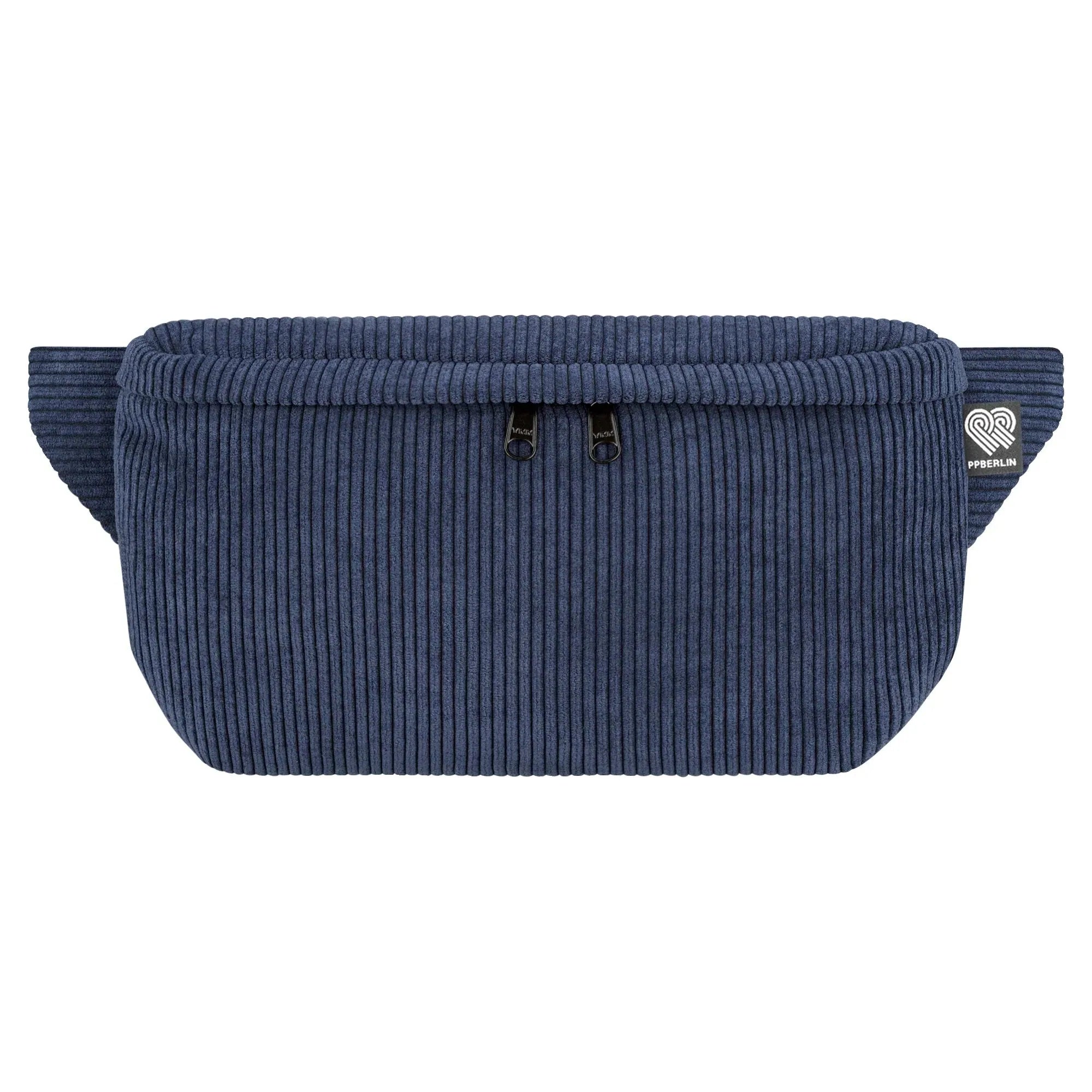 Bauchtasche groß, Cord dunkelblau Vorderseite (0) #farbe_dunkelblau