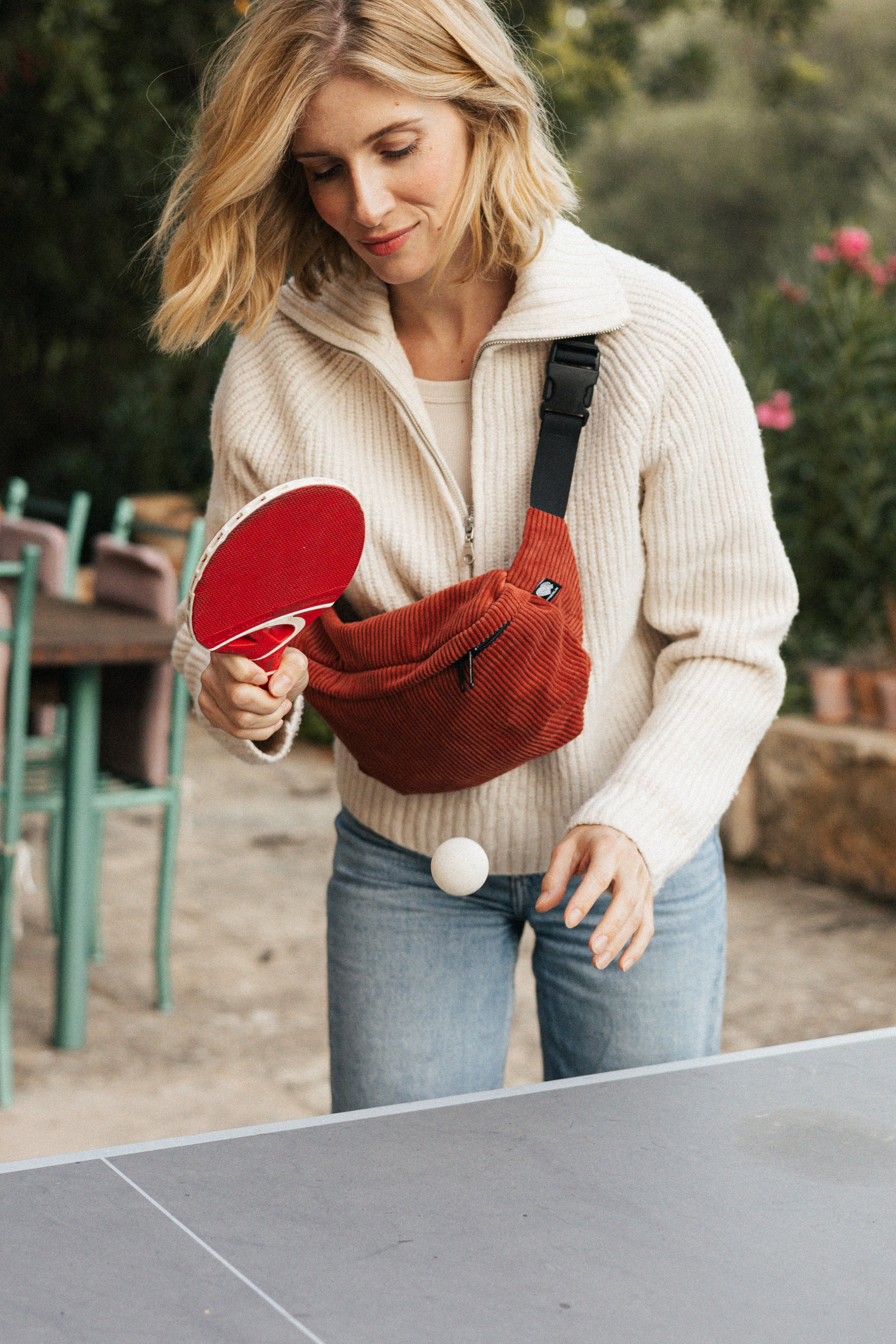 Bauchtasche groß, Cord blutorange (4) #farbe_blutorange