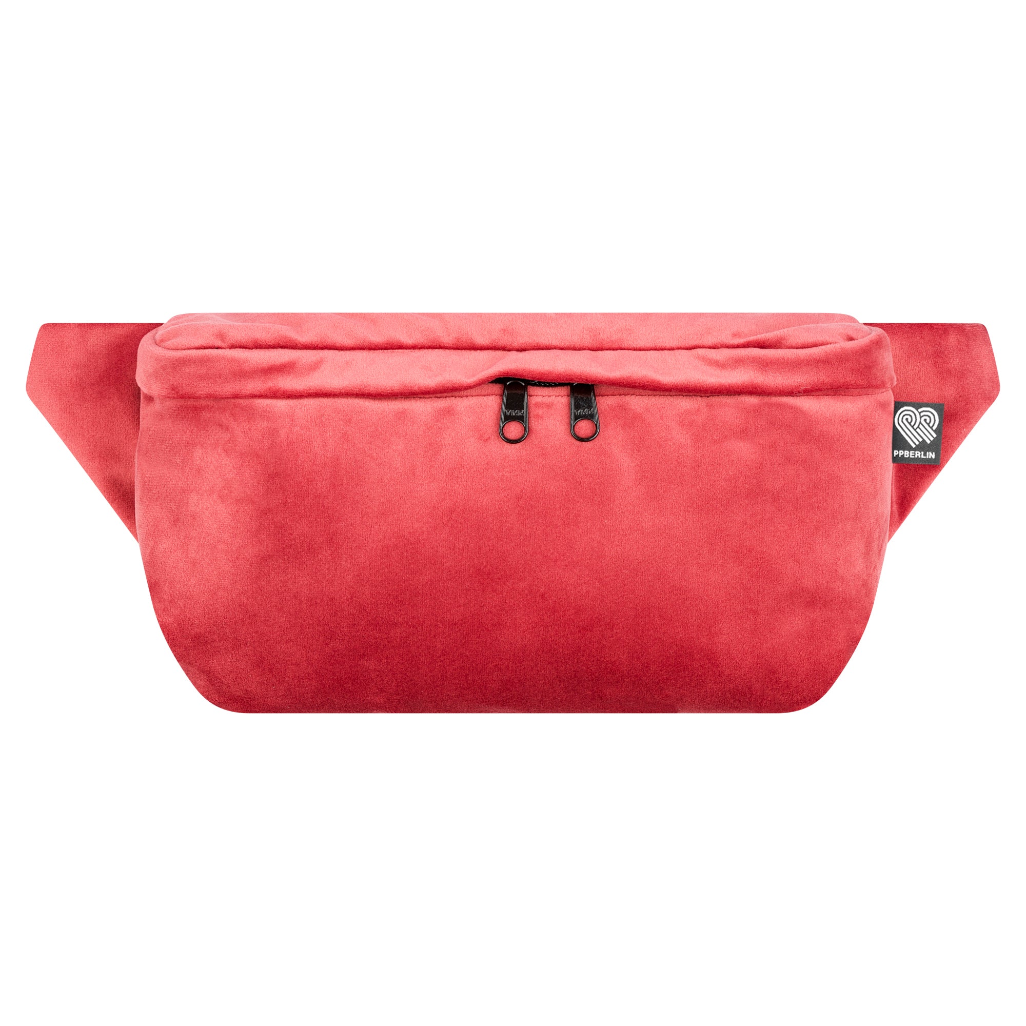 Bauchtasche Samt Groß (0) #farbe_Wildberry