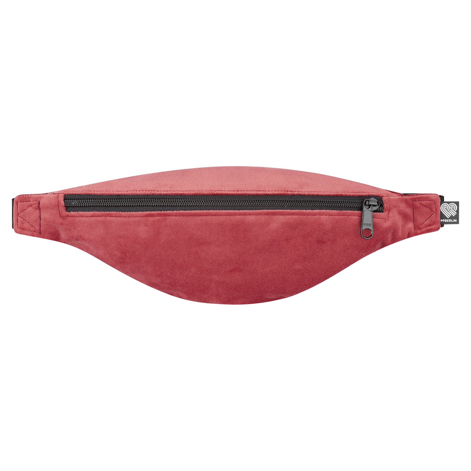 Bauchtasche Samt Schmal (0) #farbe_Wildberry