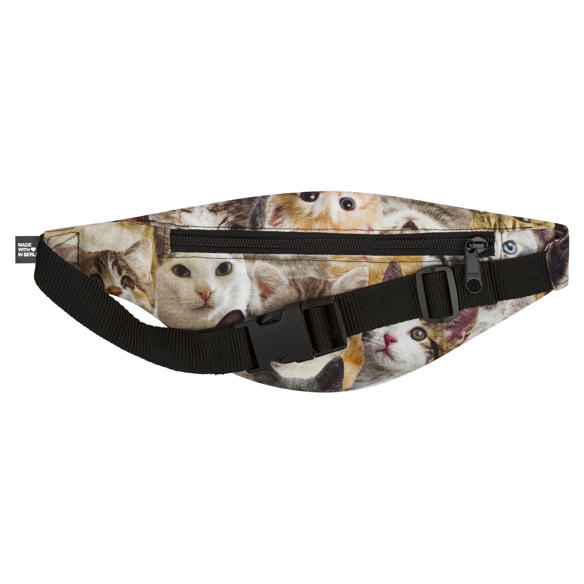 Bauchtasche Stoff Schmal (1) #motiv_katzen