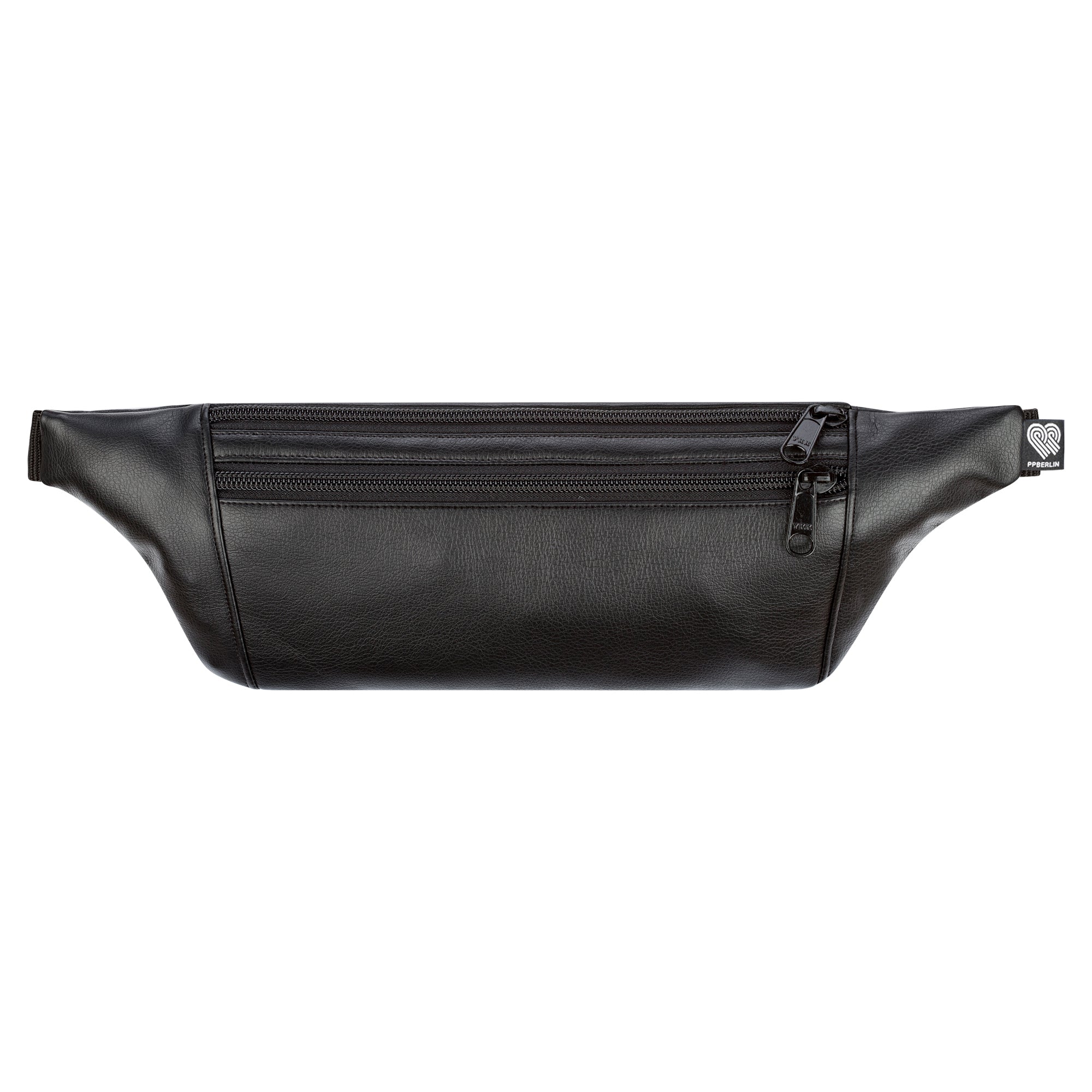 Bauchtasche Kunstleder Flach (0) #farbe_Schwarz