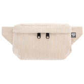 Bauchtasche Eckig klein, Cord Beige Vorderansicht (0) #farbe_Beige