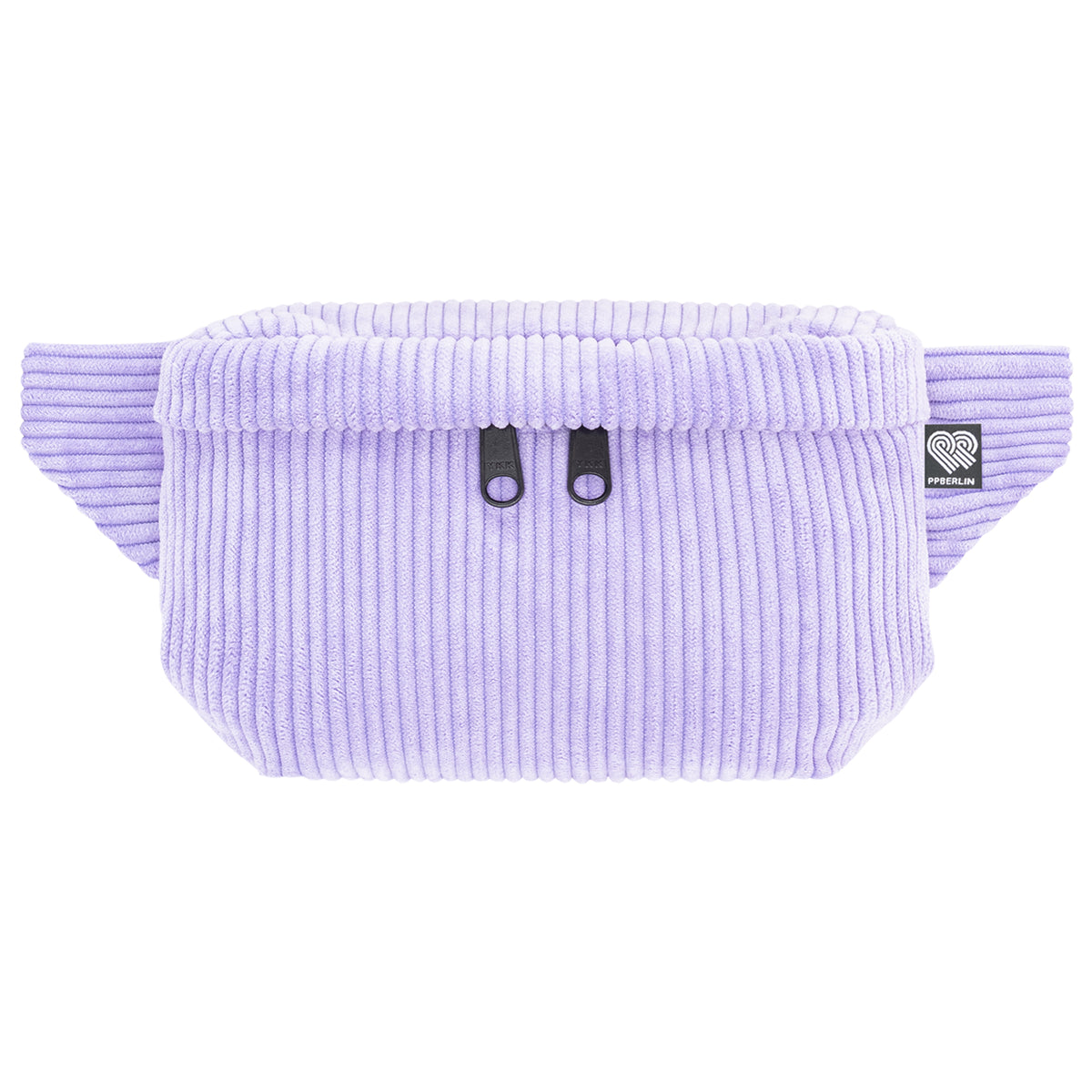 Bauchtasche Eckig klein Cord Flieder Vorderseite (0) #farbe_flieder